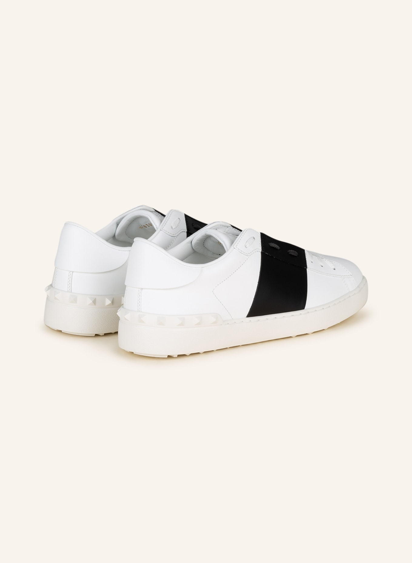 VALENTINO GARAVANI Sneakers, Color: WHITE/ BLACK (Image 2)