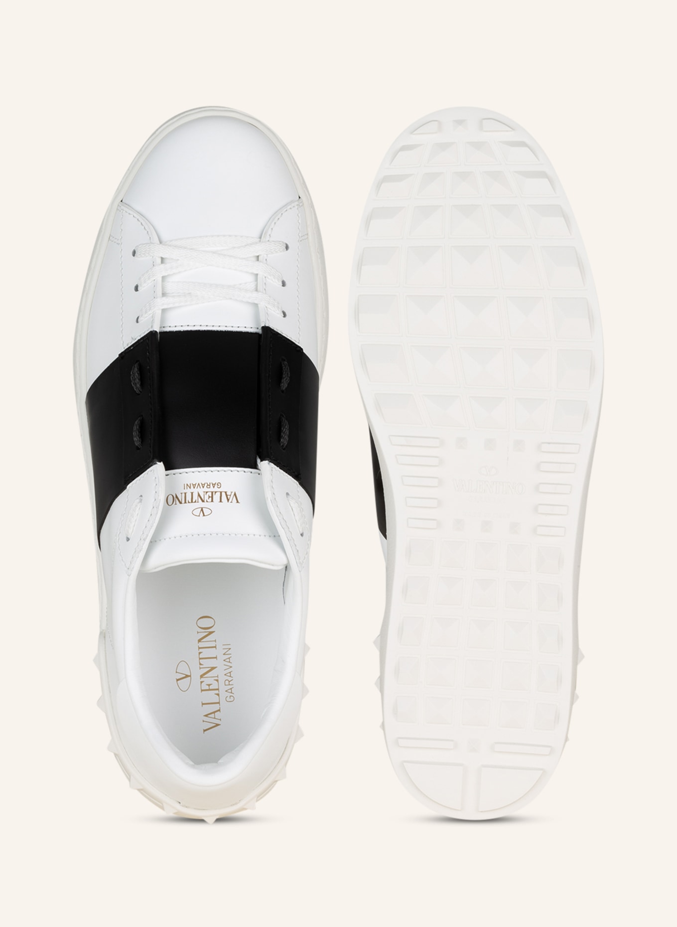 VALENTINO GARAVANI Sneakers, Color: WHITE/ BLACK (Image 5)