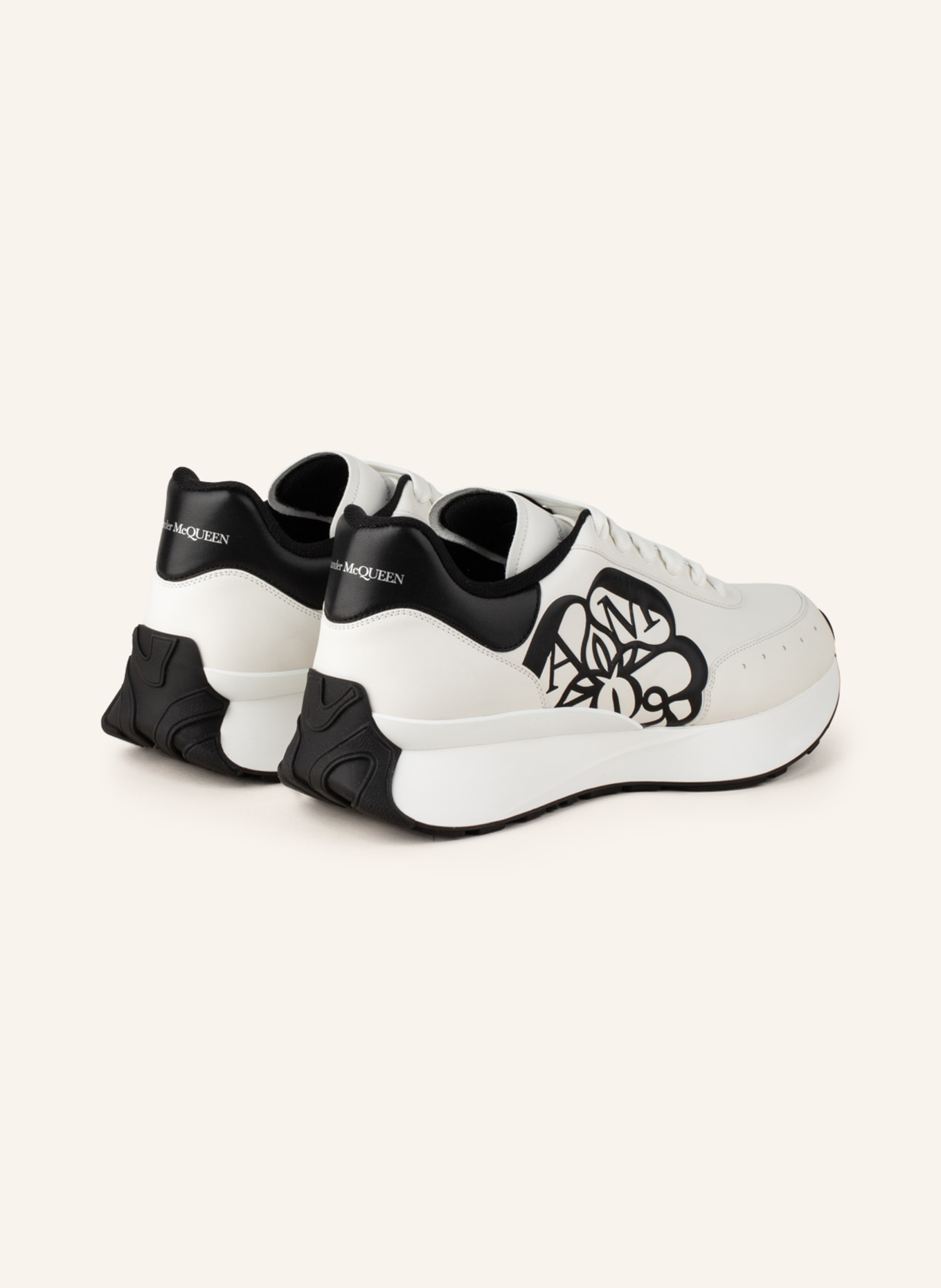 Alexander McQUEEN Sneakers, Color: WHITE/ BLACK (Image 2)