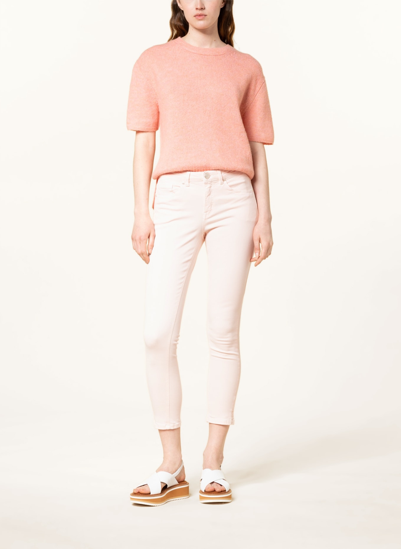 OPUS Skinny Jeans ELMA, Farbe: HELLROSA (Bild 2)