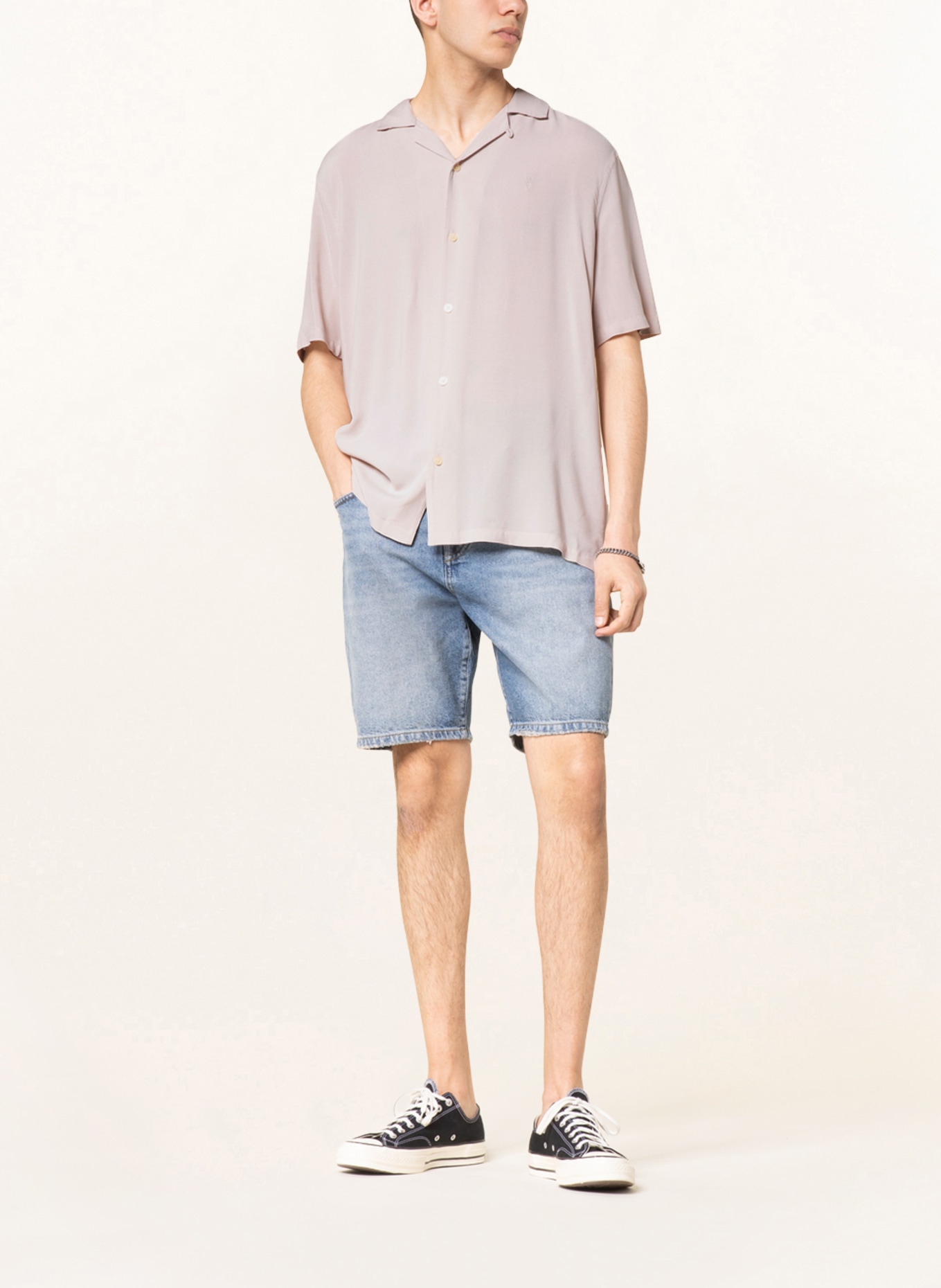 ALLSAINTS Resort shirt VENICE relaxed fit, Color: CREAM (Image 2)