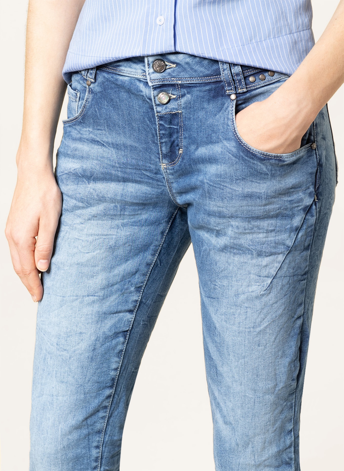 CARTOON Jeans, Farbe: 8618 LIGHT BLUE DENIM (Bild 5)