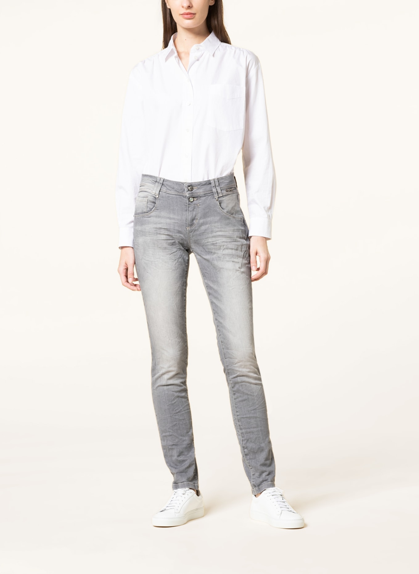 CARTOON Jeans, Farbe: 9631 Light Grey Denim (Bild 2)
