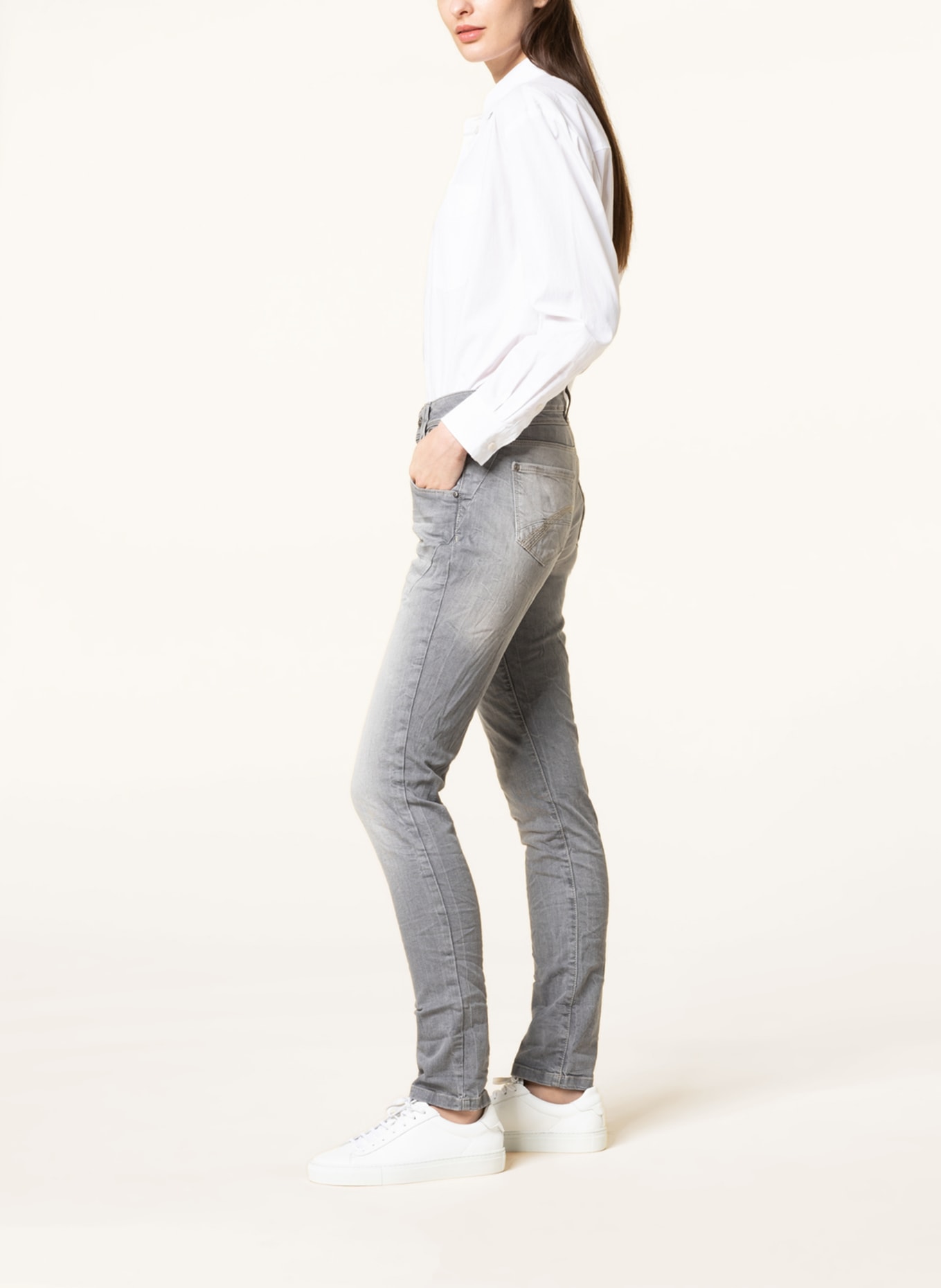 CARTOON Jeans, Farbe: 9631 Light Grey Denim (Bild 4)