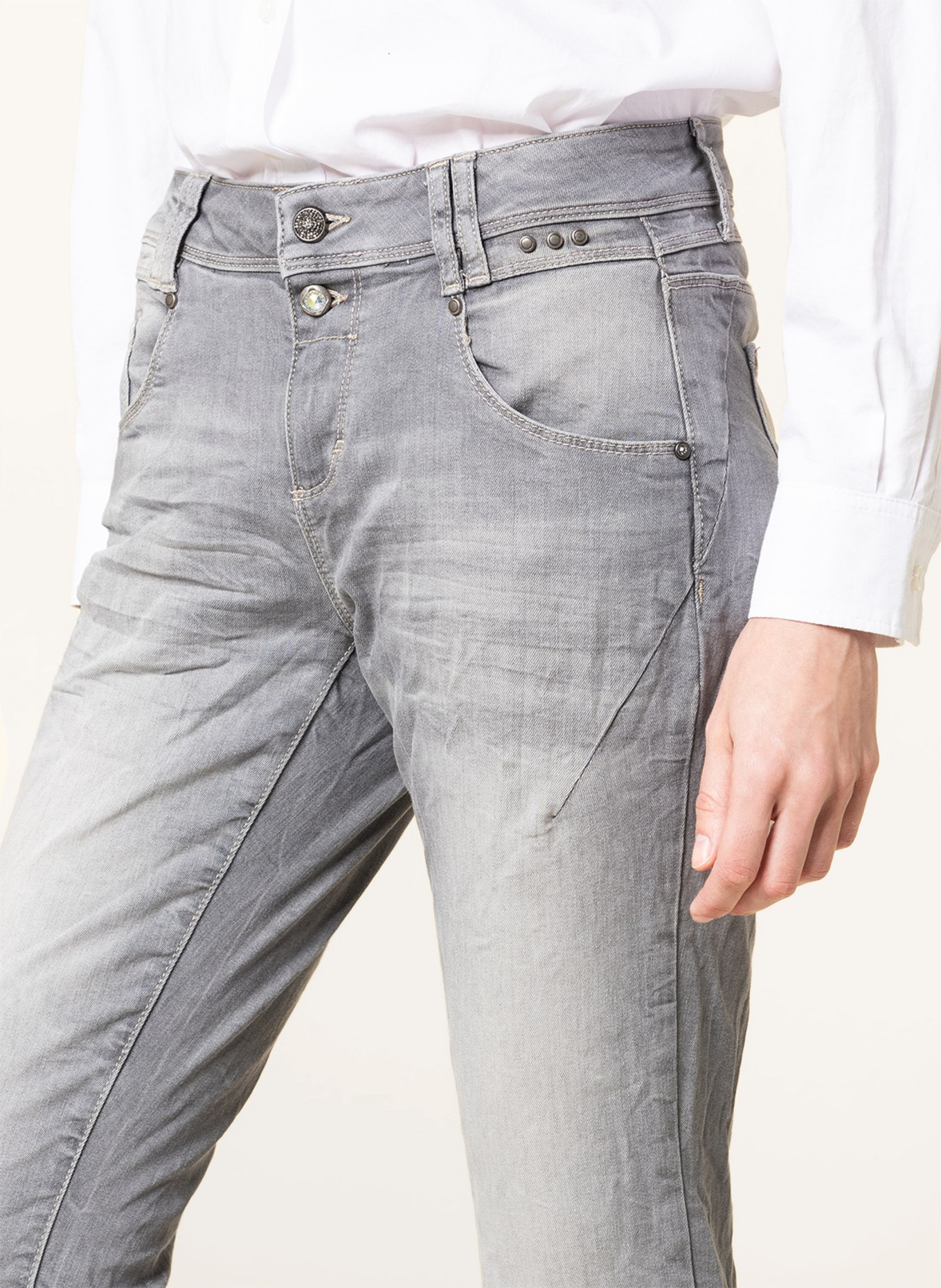 CARTOON Jeans, Farbe: 9631 Light Grey Denim (Bild 5)