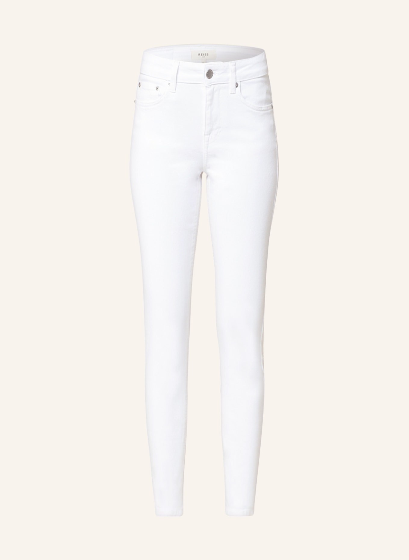 REISS Skinny Jeans LUX , Color: WHITE (Image 1)
