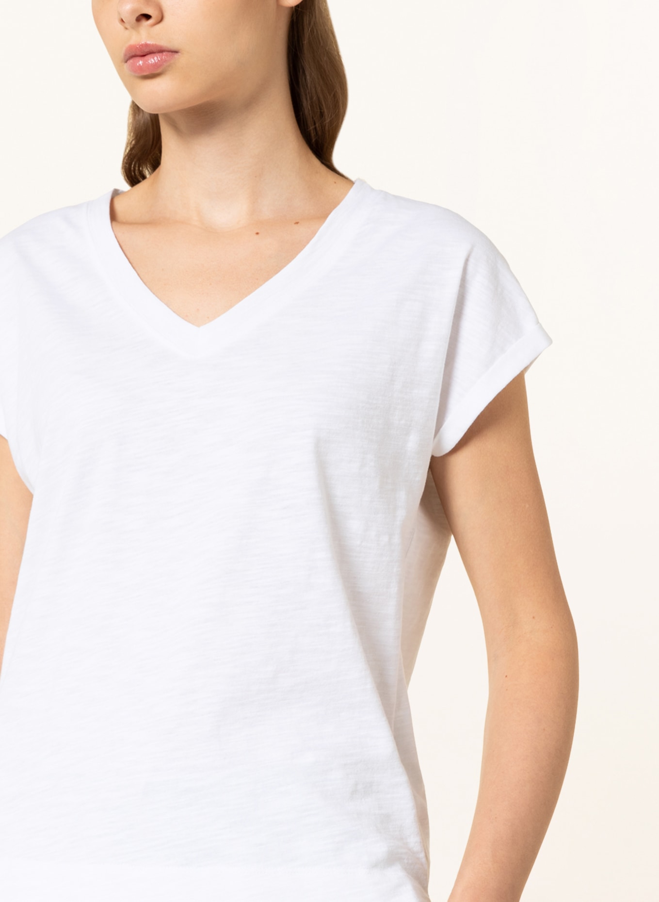 WHISTLES T-shirt WILLA , Color: WHITE (Image 4)