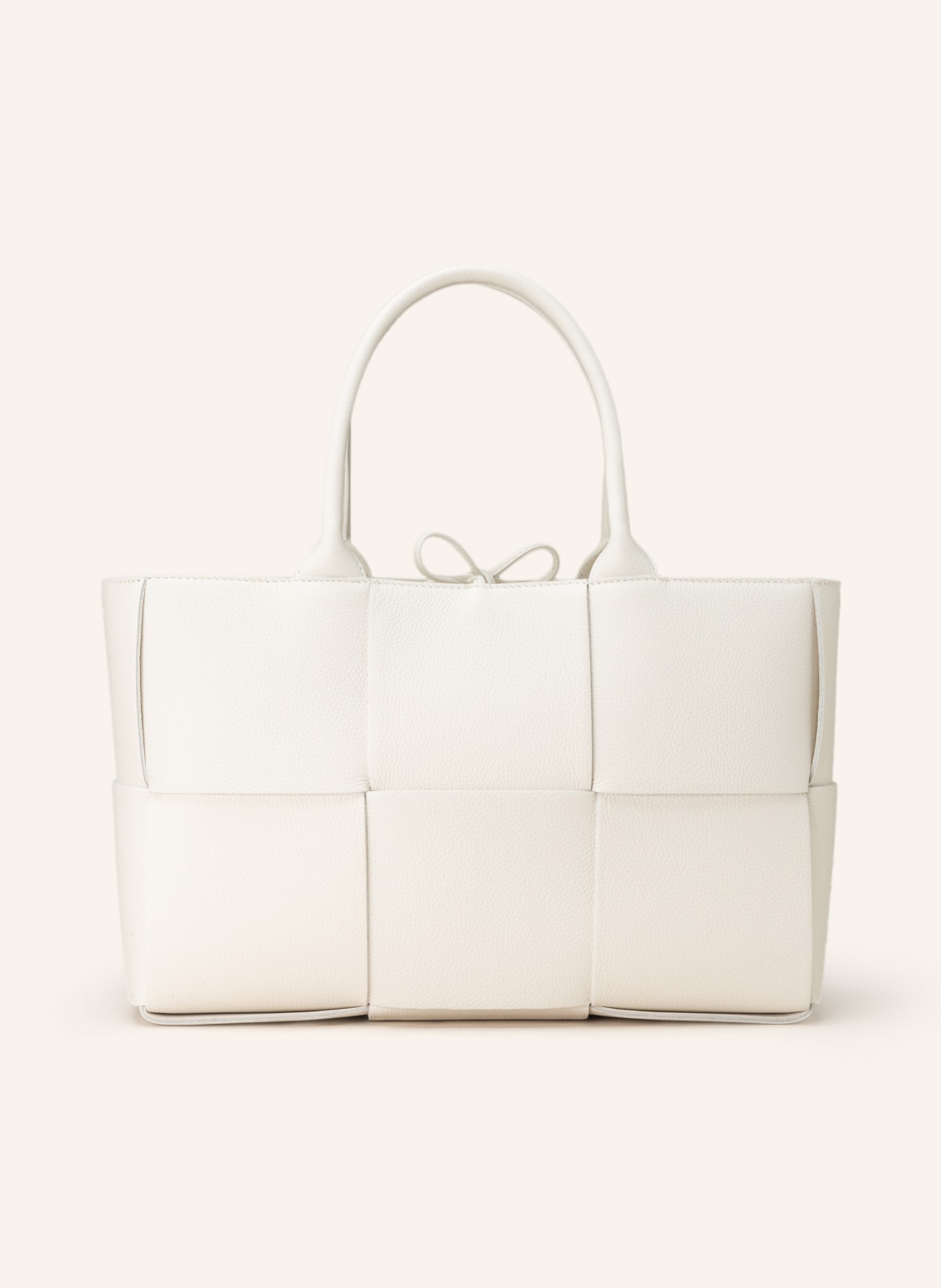 BOTTEGA VENETA Handtasche mit Pouch, Farbe: WHITE (Bild 1)