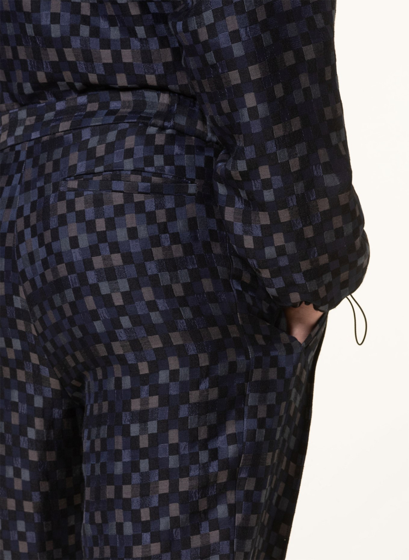 EMPORIO ARMANI Trousers extra slim fit, Color: DARK BLUE (Image 5)