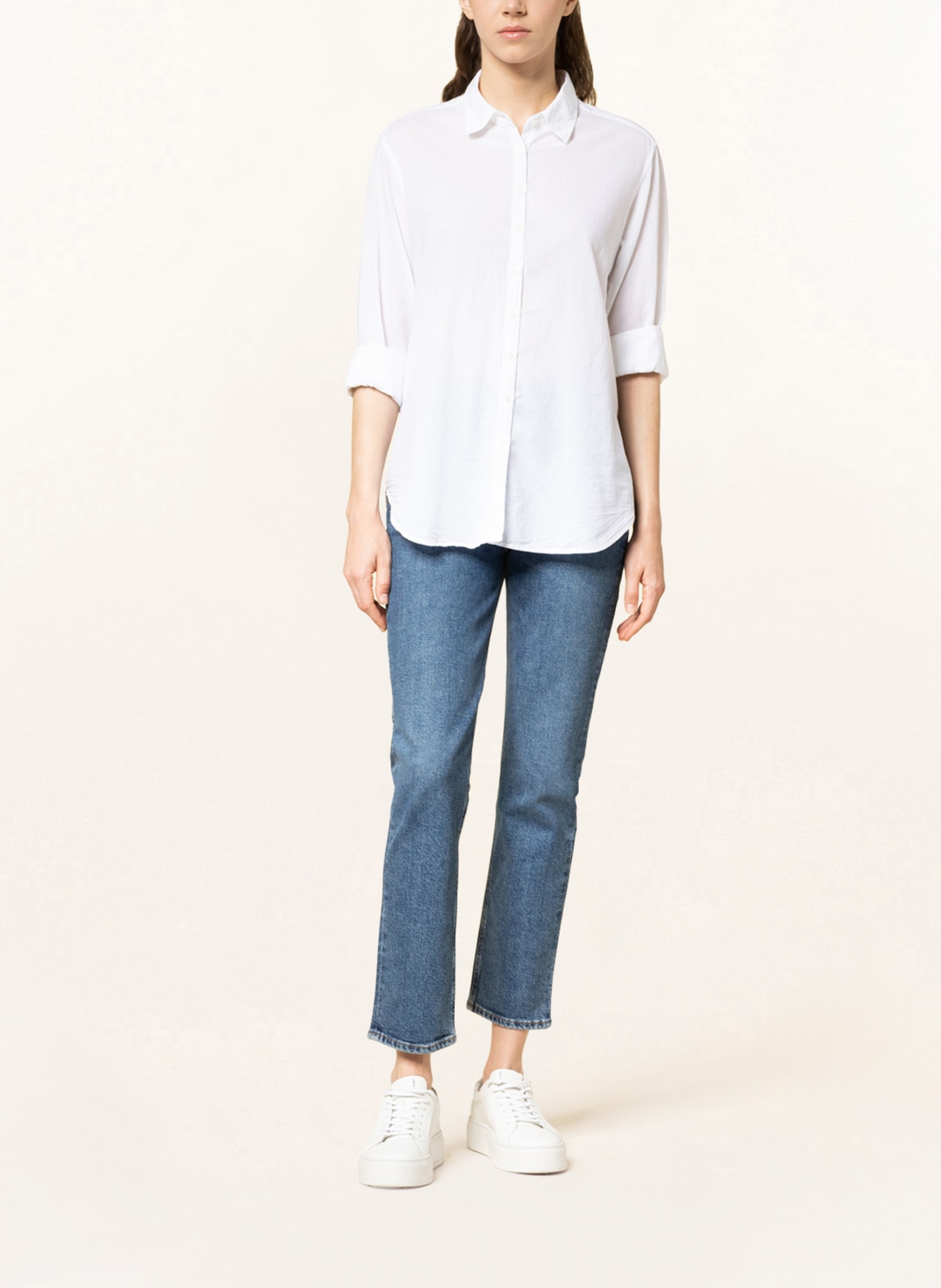 Juvia Shirt blouse , Color: WHITE (Image 2)