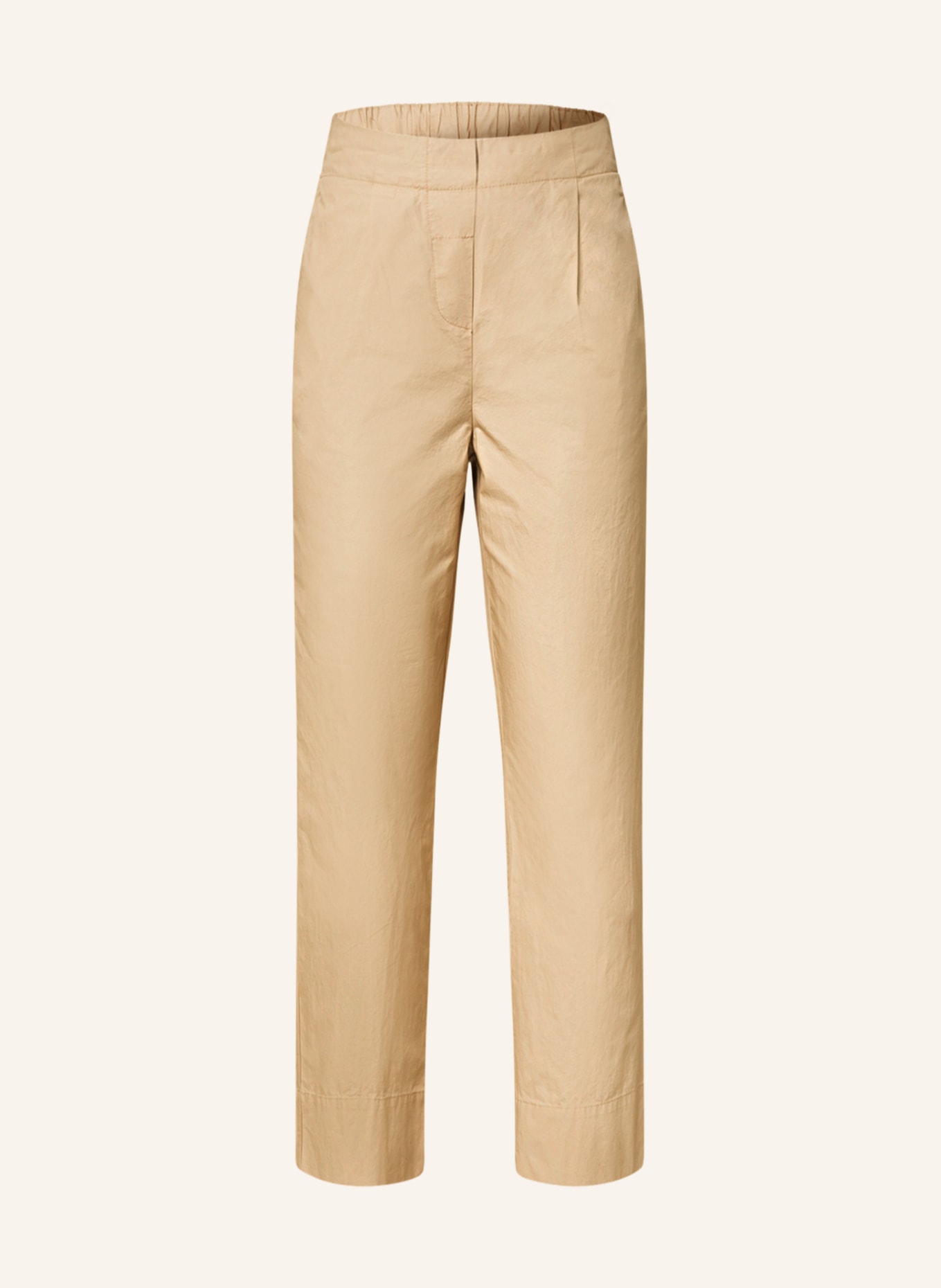OPUS 7/8 trousers MAILI, Color: LIGHT BROWN (Image 1)
