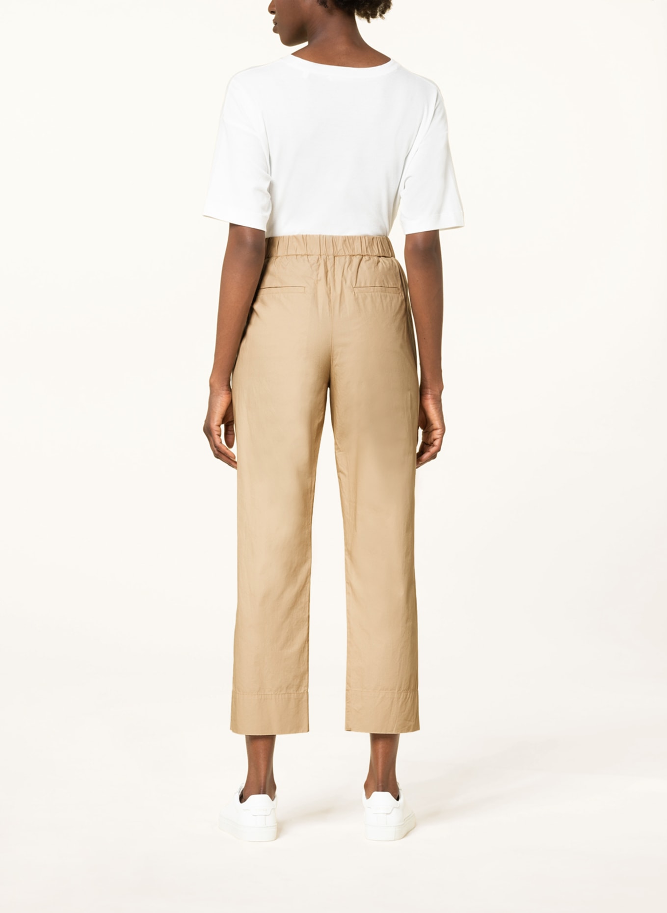 OPUS 7/8 trousers MAILI, Color: LIGHT BROWN (Image 3)