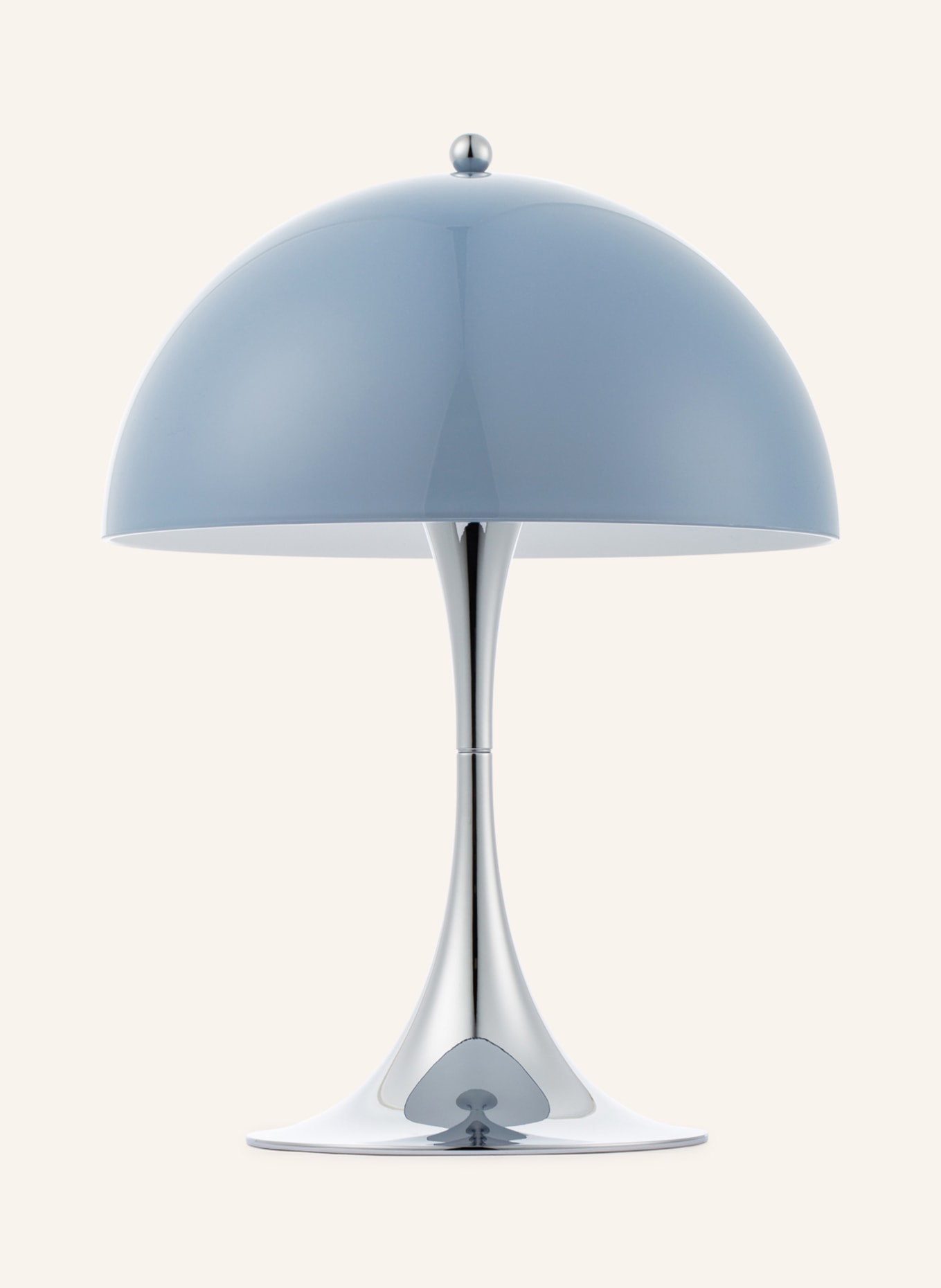 louis poulsen Tischleuchte PANTHELLA MINI: BLAUGRAU