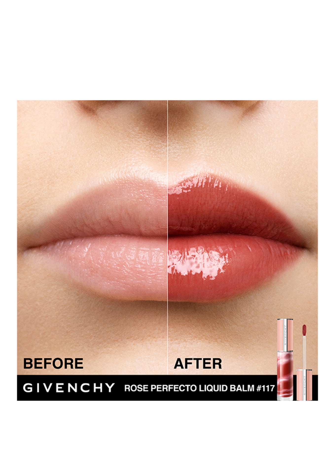 GIVENCHY ROSE PERFECTO : N117 CHILLING BROWN