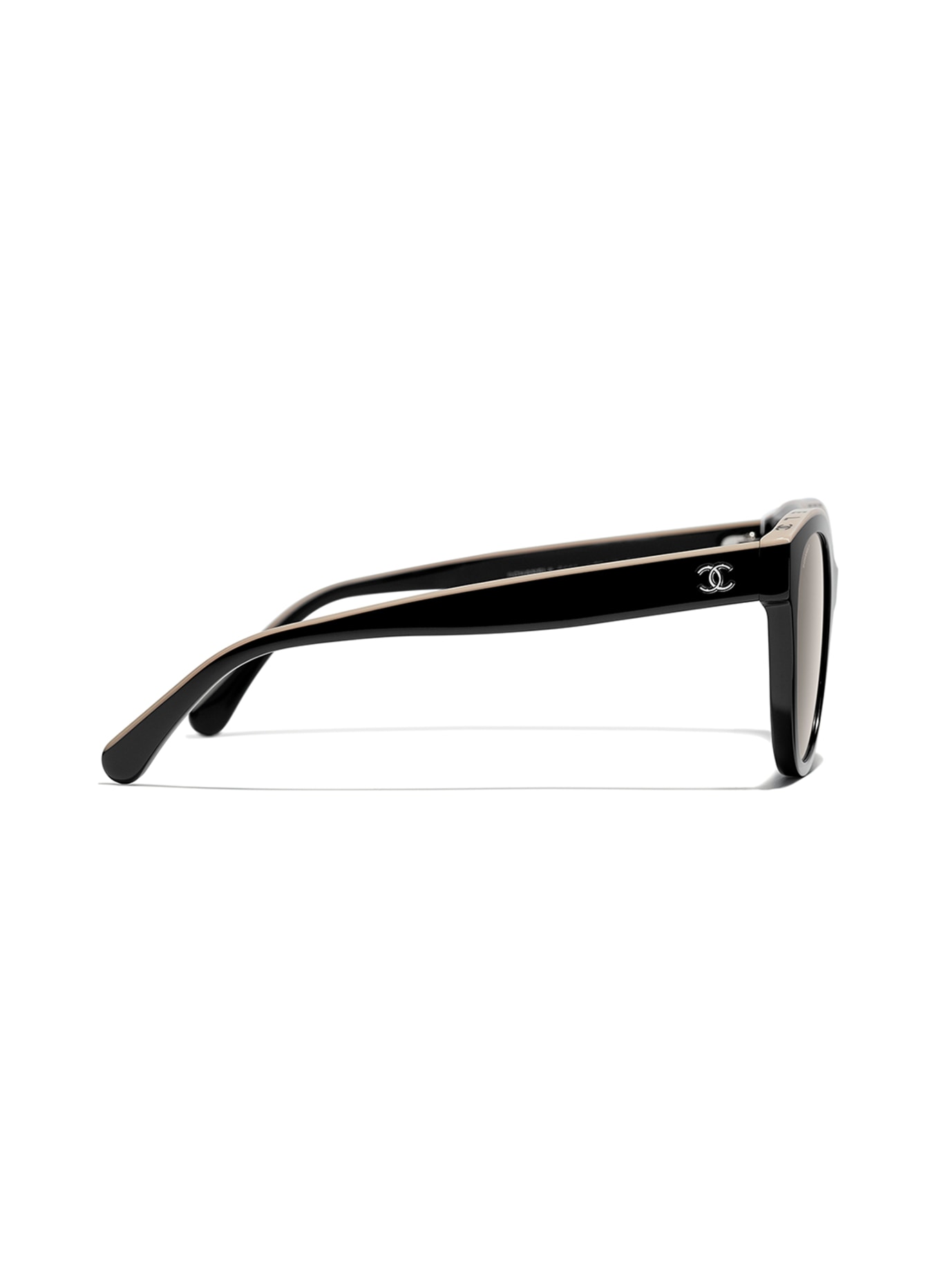CHANEL Butterfly sunglasses , Color: C534/3 - BLACK/TAUPE (Image 3)