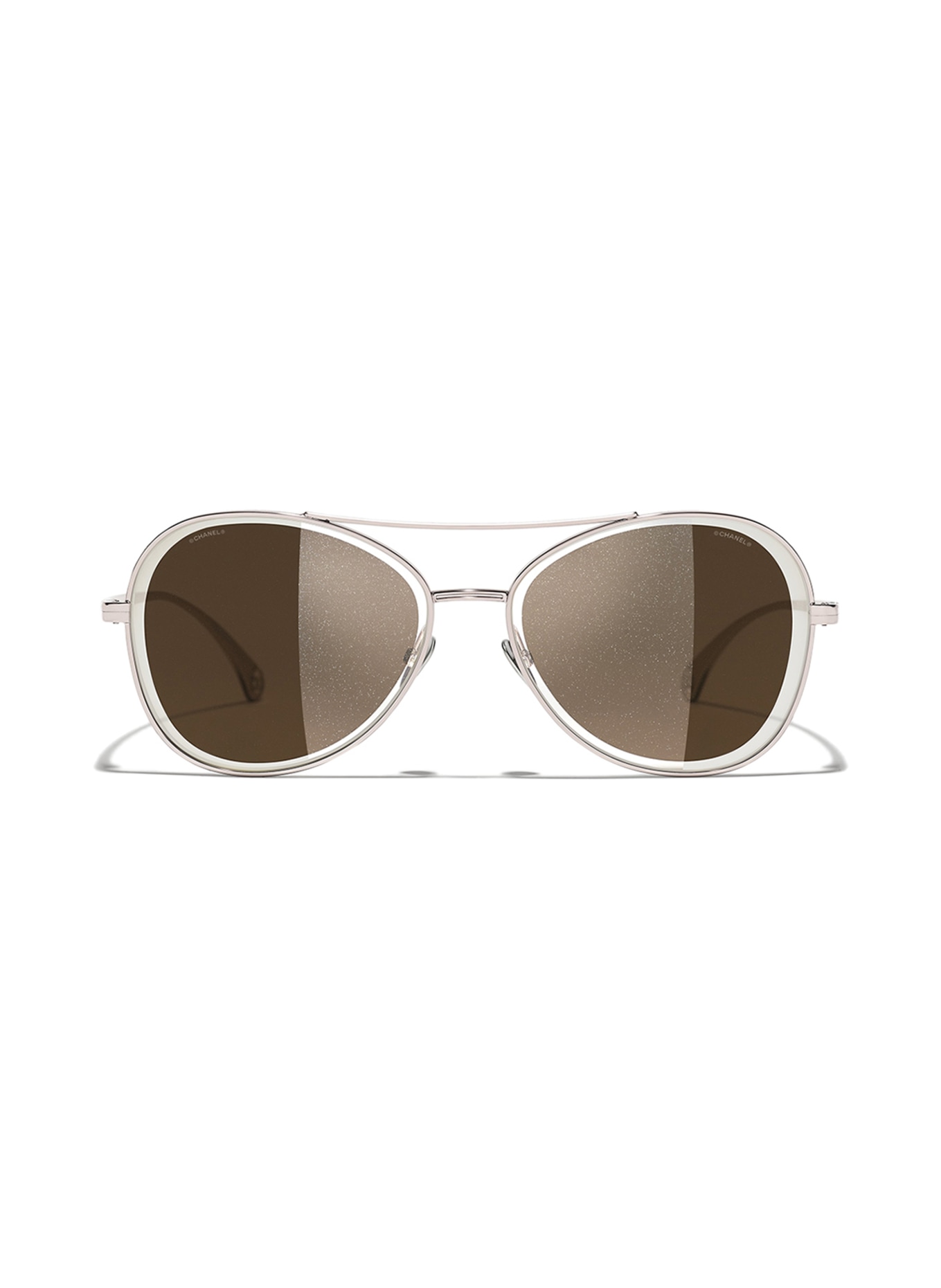 Chanel aviator best sale glasses