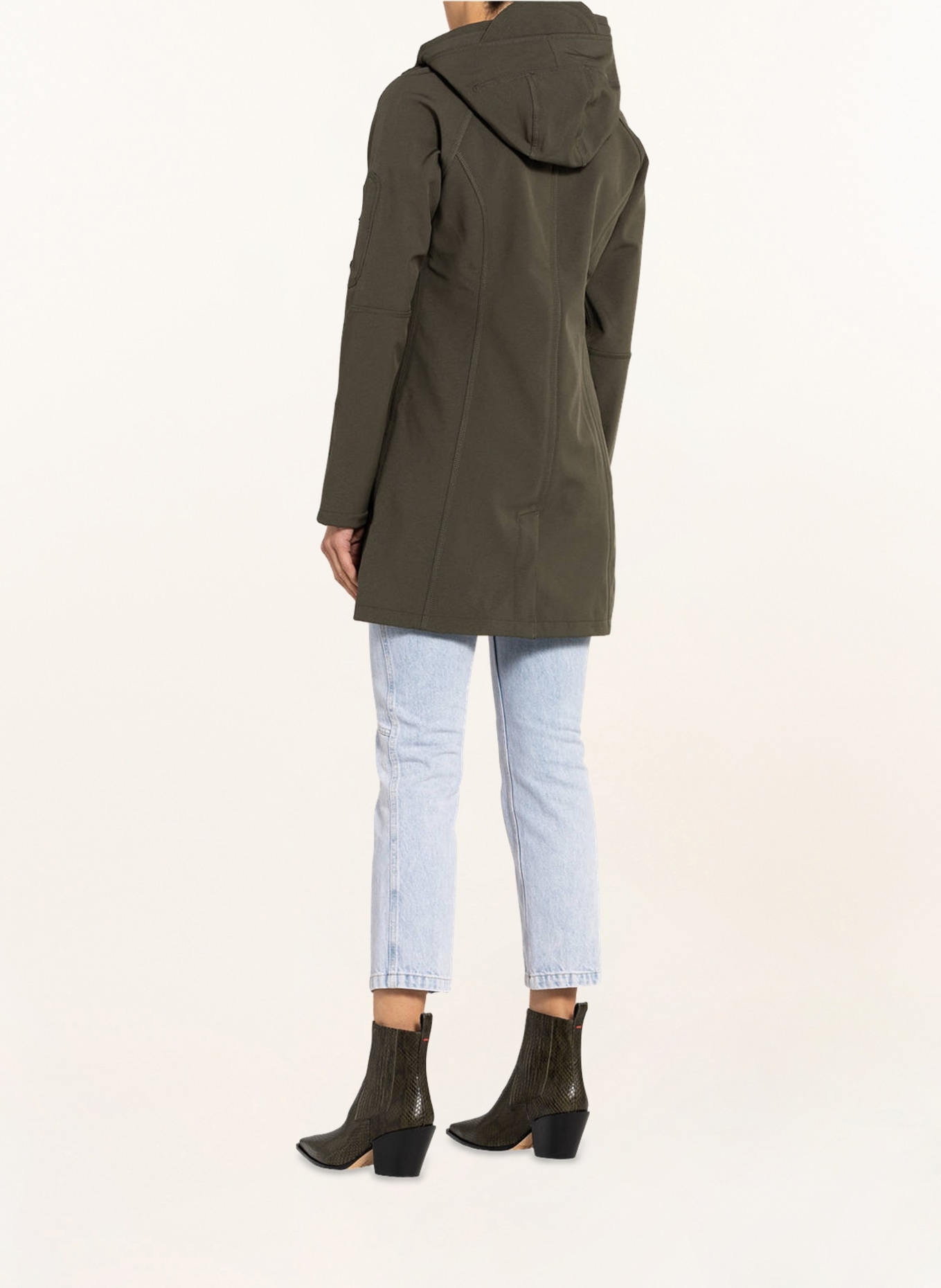 ILSE JACOBSEN Softshell coat, Color: DARK GREEN (Image 3)