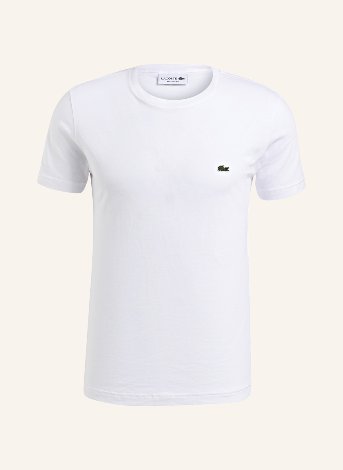 Orphan kapitalisme Mark LACOSTE T-Shirt in weiss
