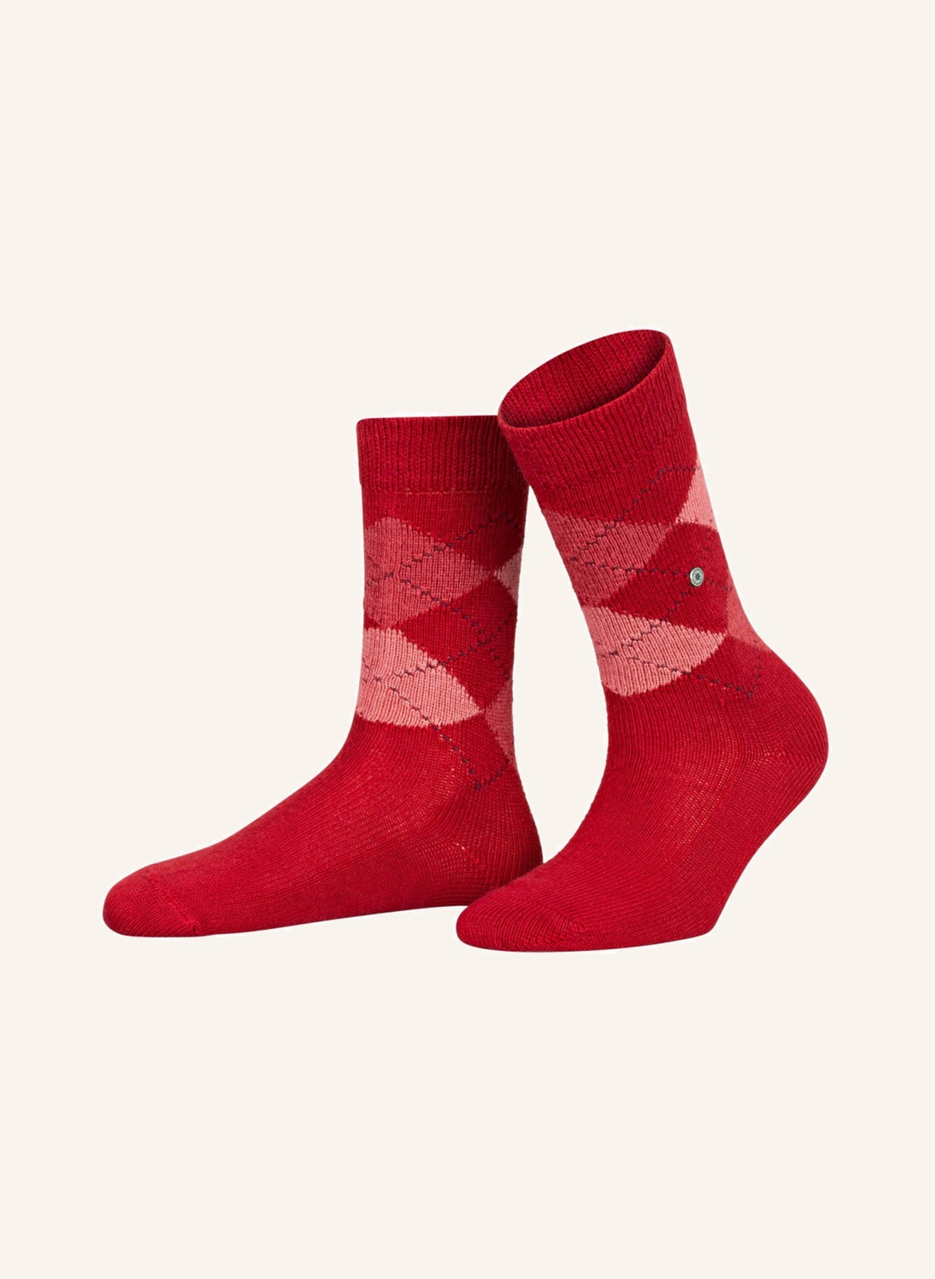 Burlington Socken WHITBY, Farbe: 8226 VERMILLION RED (Bild 1)