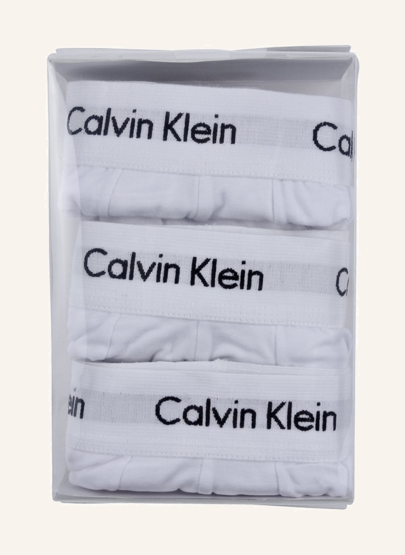 Calvin Klein 3er-Pack Boxershorts COTTON STRETCH, Farbe: WEISS (Bild 4)