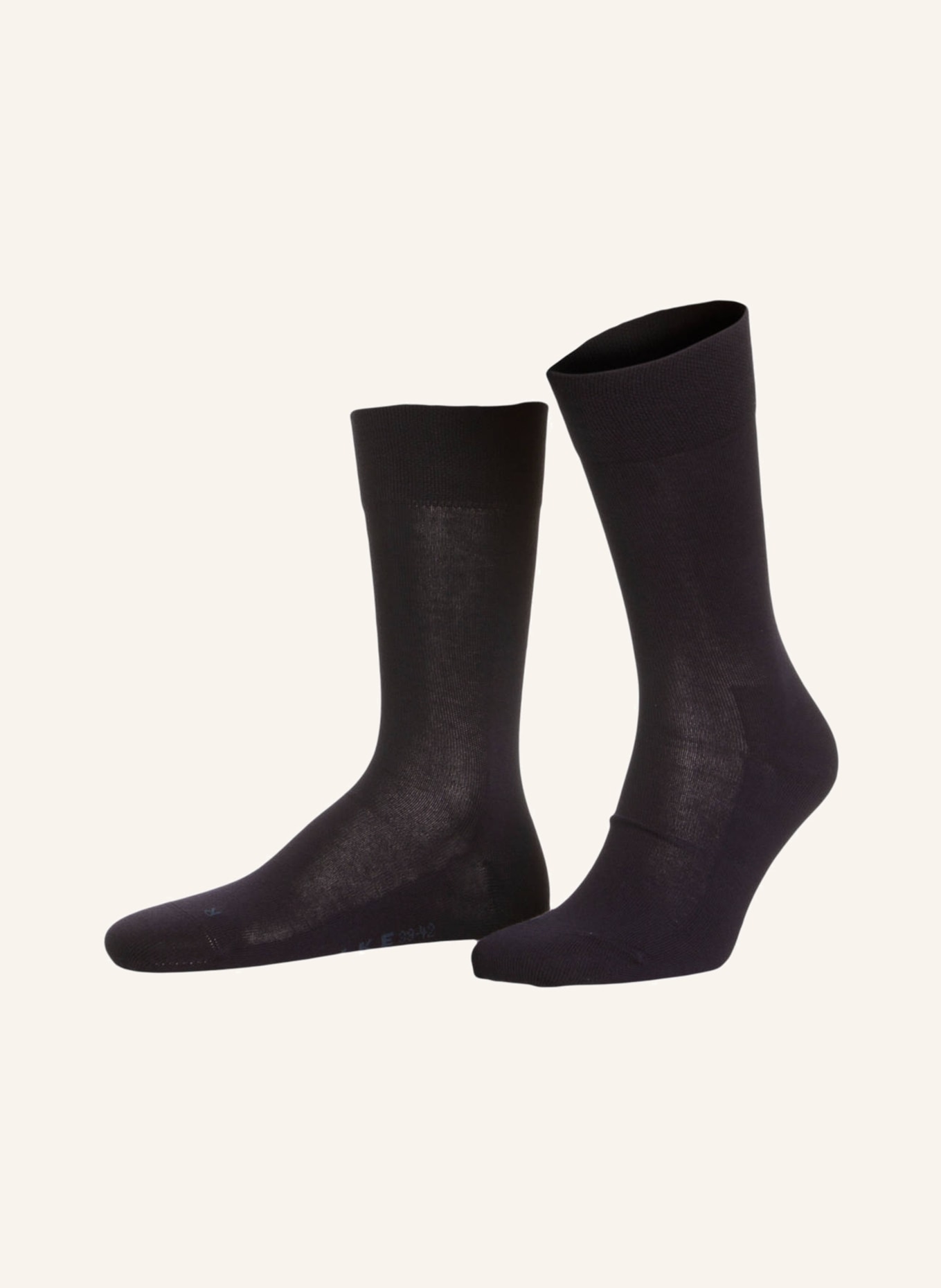 FALKE Socken LONDON SENSITIVE: 6370 DARK