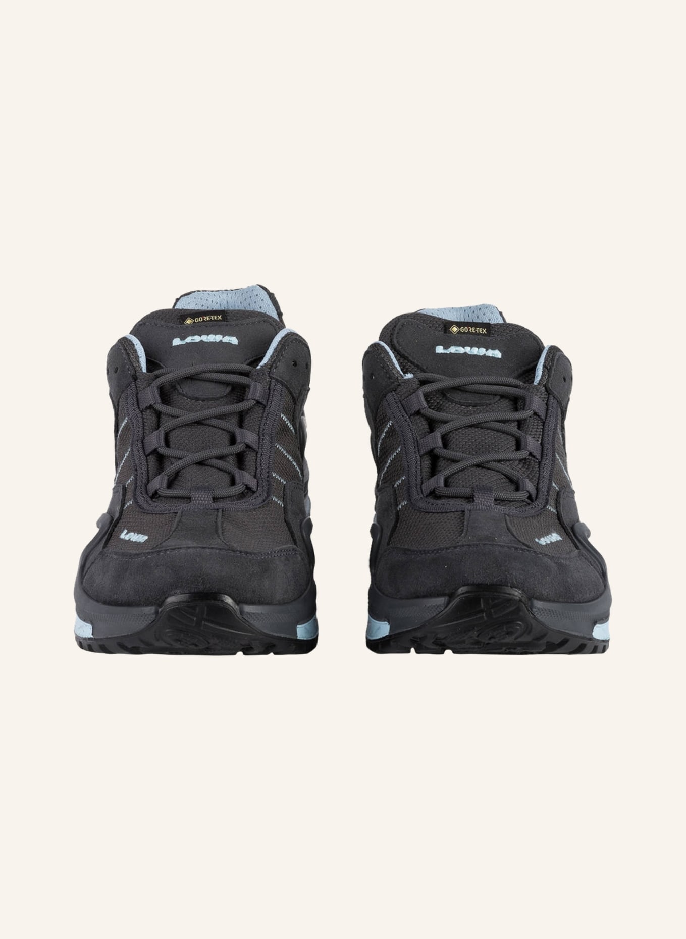 LOWA Outdoor-Schuhe GORGON GTX , Farbe: GRAU/ HELLBLAU (Bild 3)