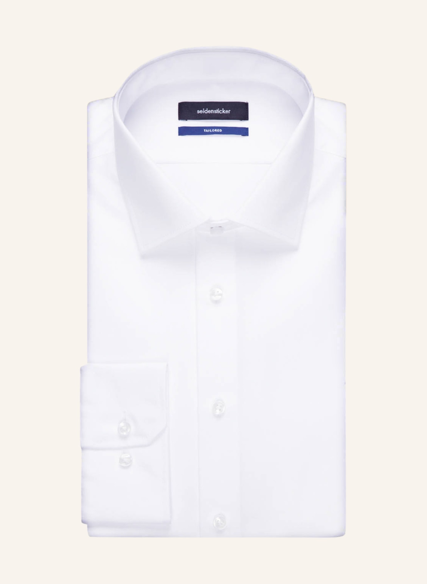 seidensticker Shirt tailored fit, Color: WHITE (Image 1)