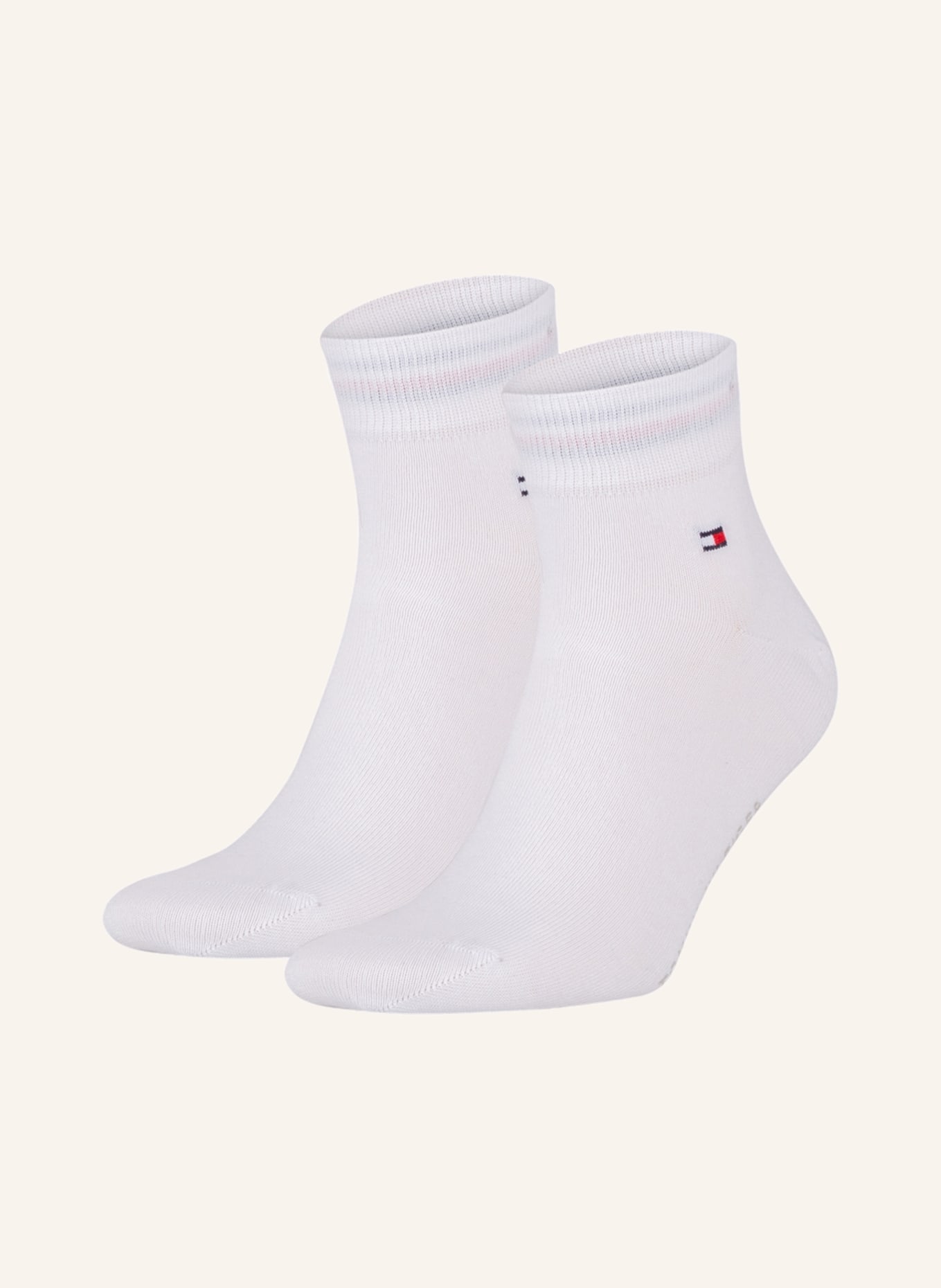 TOMMY HILFIGER Ponožky, 2 páry v balení, Barva: 300 WHITE (Obrázek 1)
