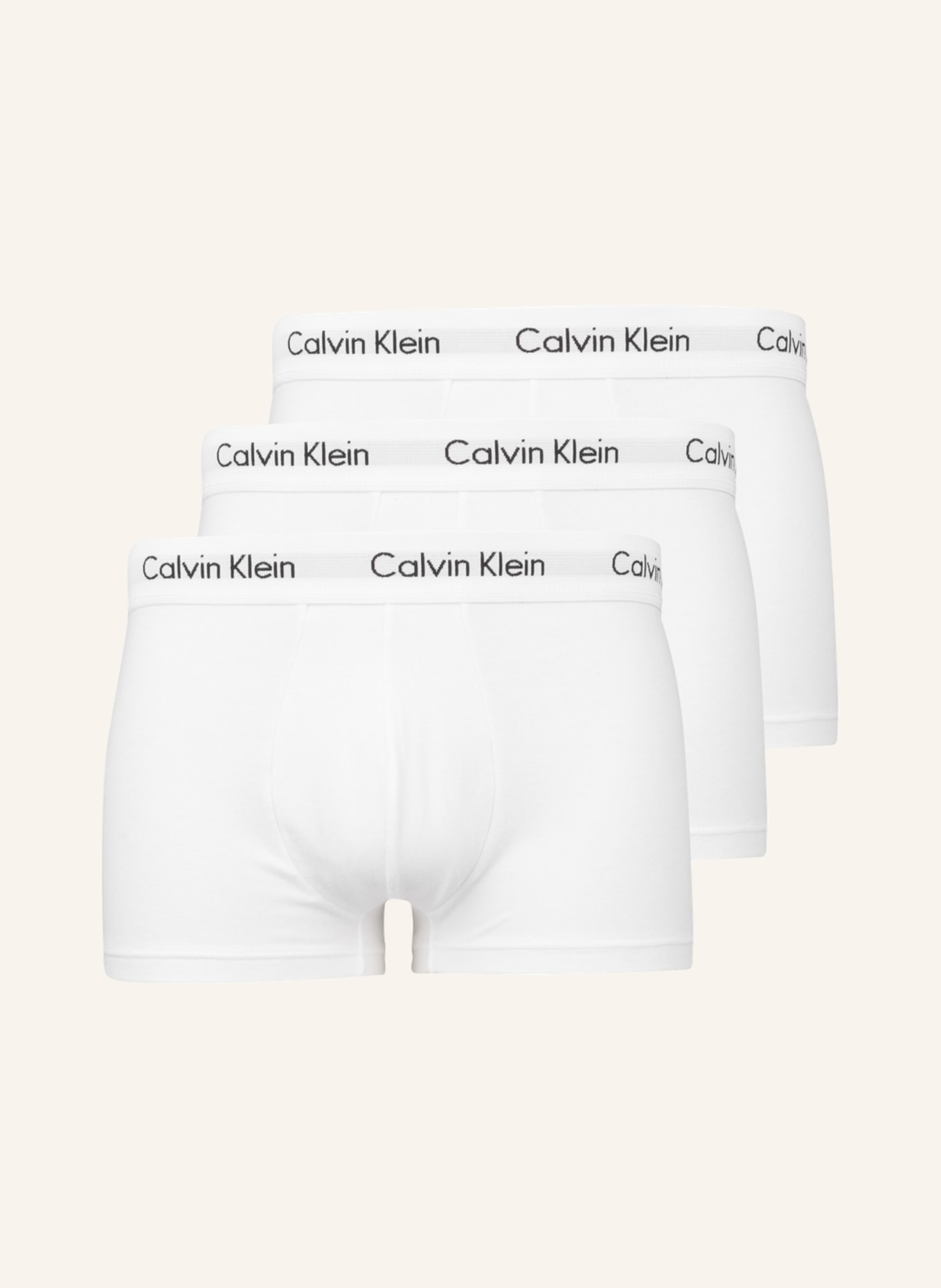 Calvin Klein 3er-Pack Boxershorts COTTON STRETCH, Farbe: WEISS (Bild 1)