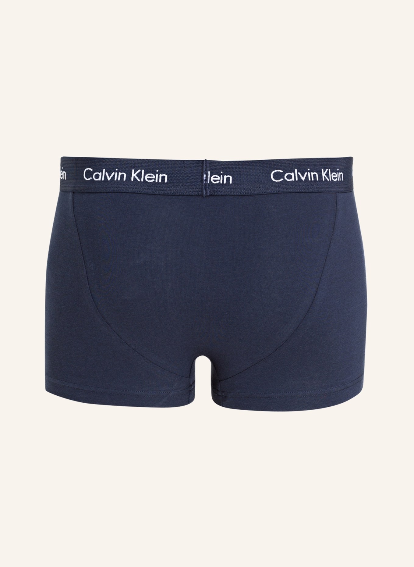 Calvin Klein 3er-Pack Boxershorts COTTON STRETCH, Farbe: SCHWARZ/ DUNKELBLAU/ BLAU (Bild 2)