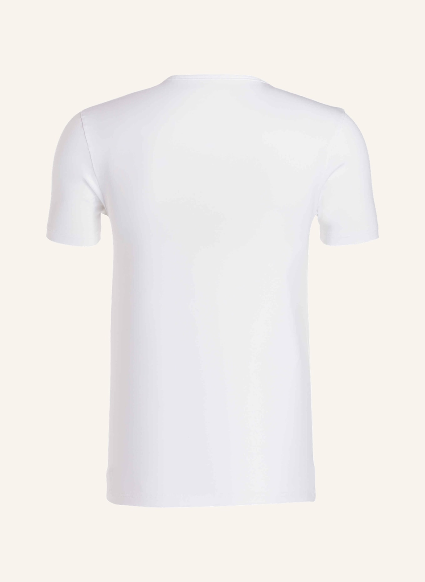 mey Pajama shirt series DRY COTTON, Color: WHITE (Image 2)