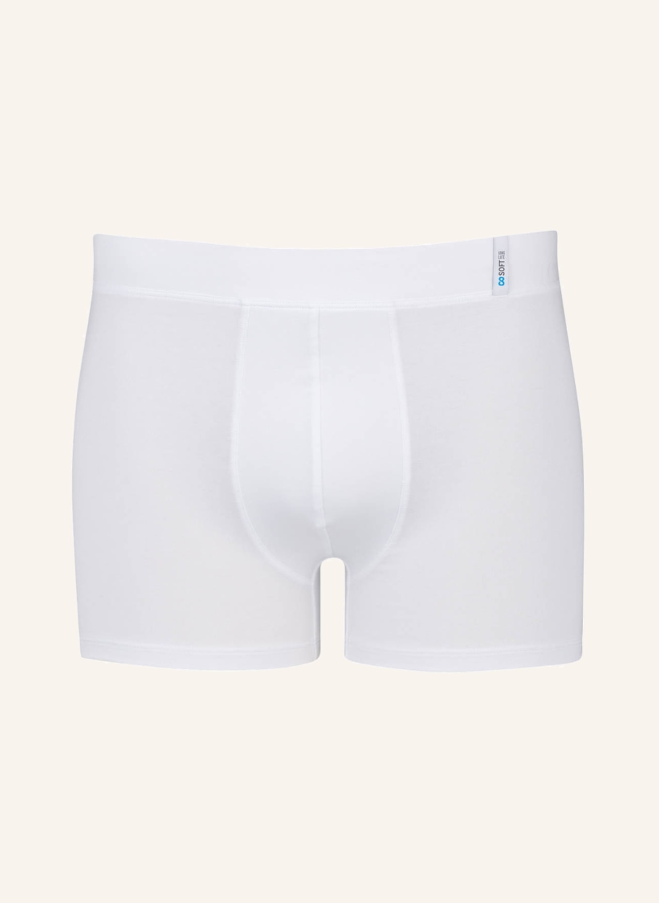 SCHIESSER Boxer shorts LONG LIFE SOFT, Color: WHITE (Image 1)