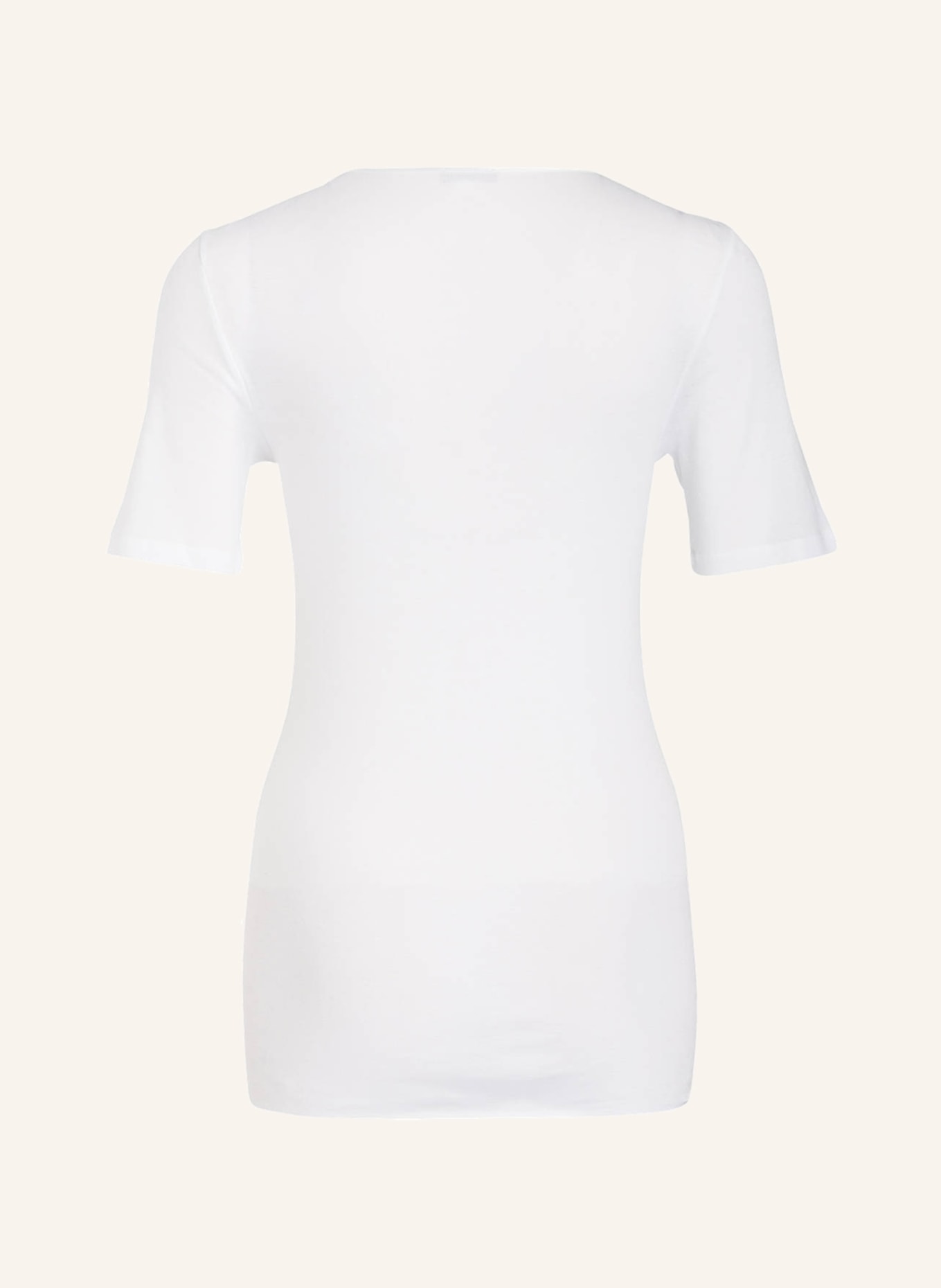 HANRO T-Shirt COTTON SEAMLESS, Farbe: WHITE (Bild 2)