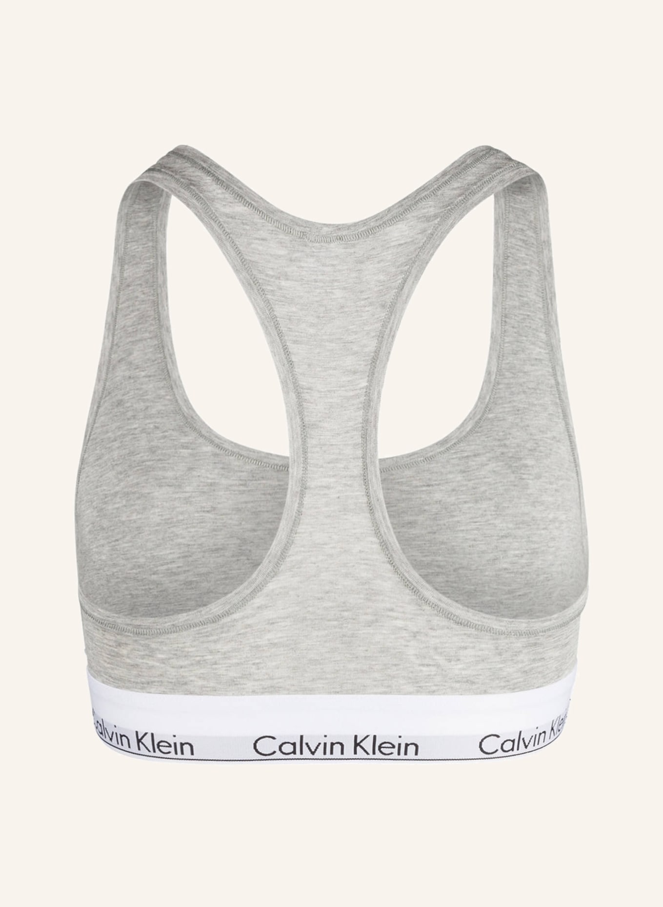 Calvin Klein Bustier MODERN COTTON, Farbe: GRAU (Bild 2)