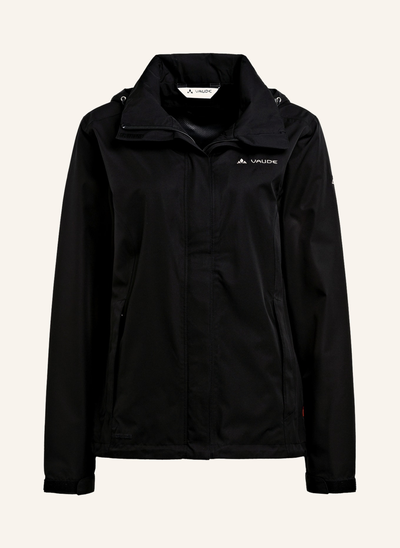 VAUDE Rain jacket ESCAPE LIGHT: BLACK