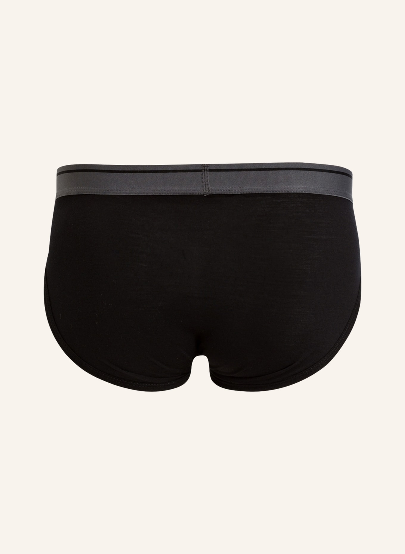 icebreaker Functional underwear briefs ANATOMICA with merino wool, Color: BLACK (Image 2)
