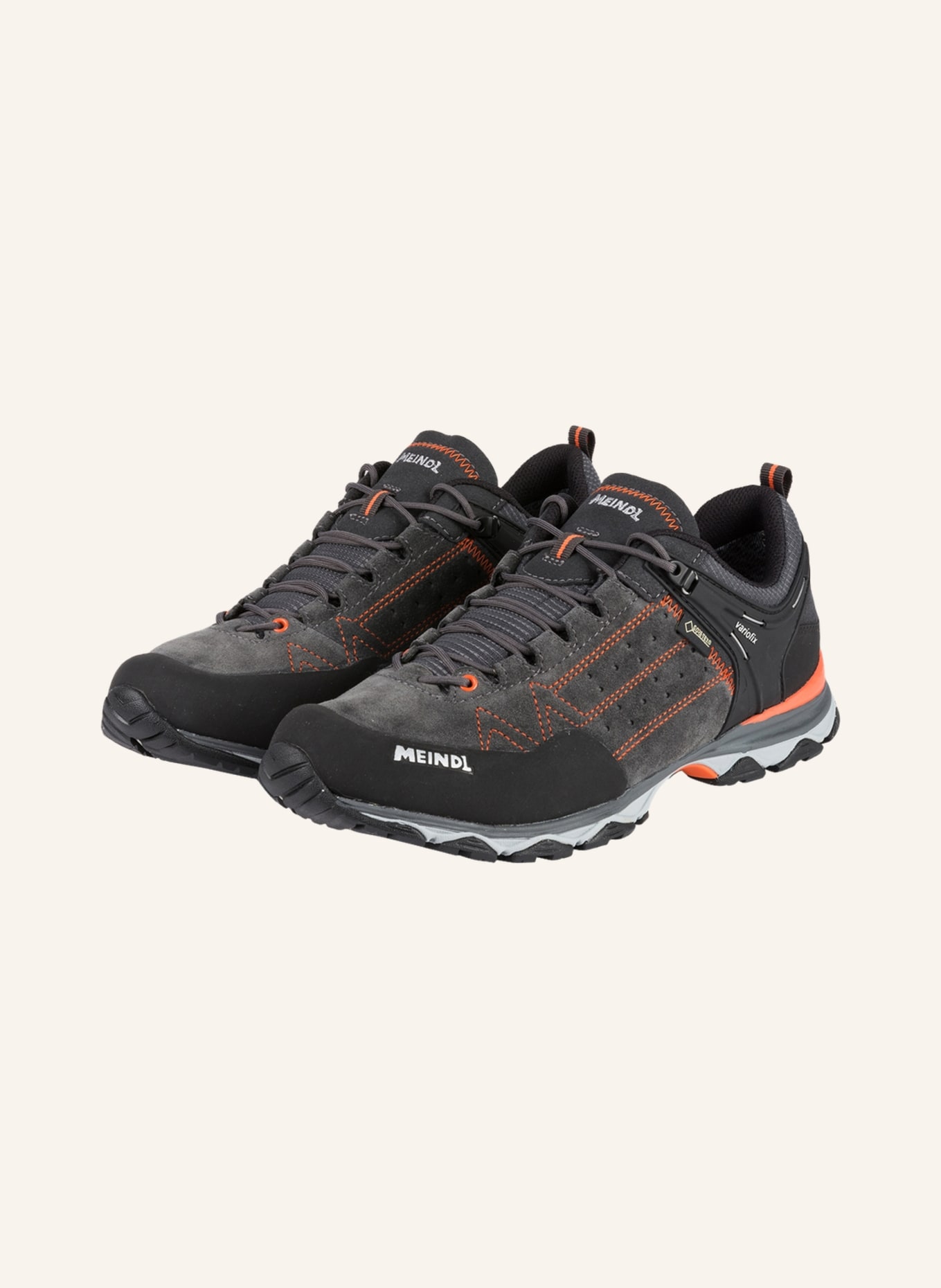 revolutie zweer Leuk vinden MEINDL Outdoor-Schuhe ONTARIO GTX in grau/ schwarz/ orange