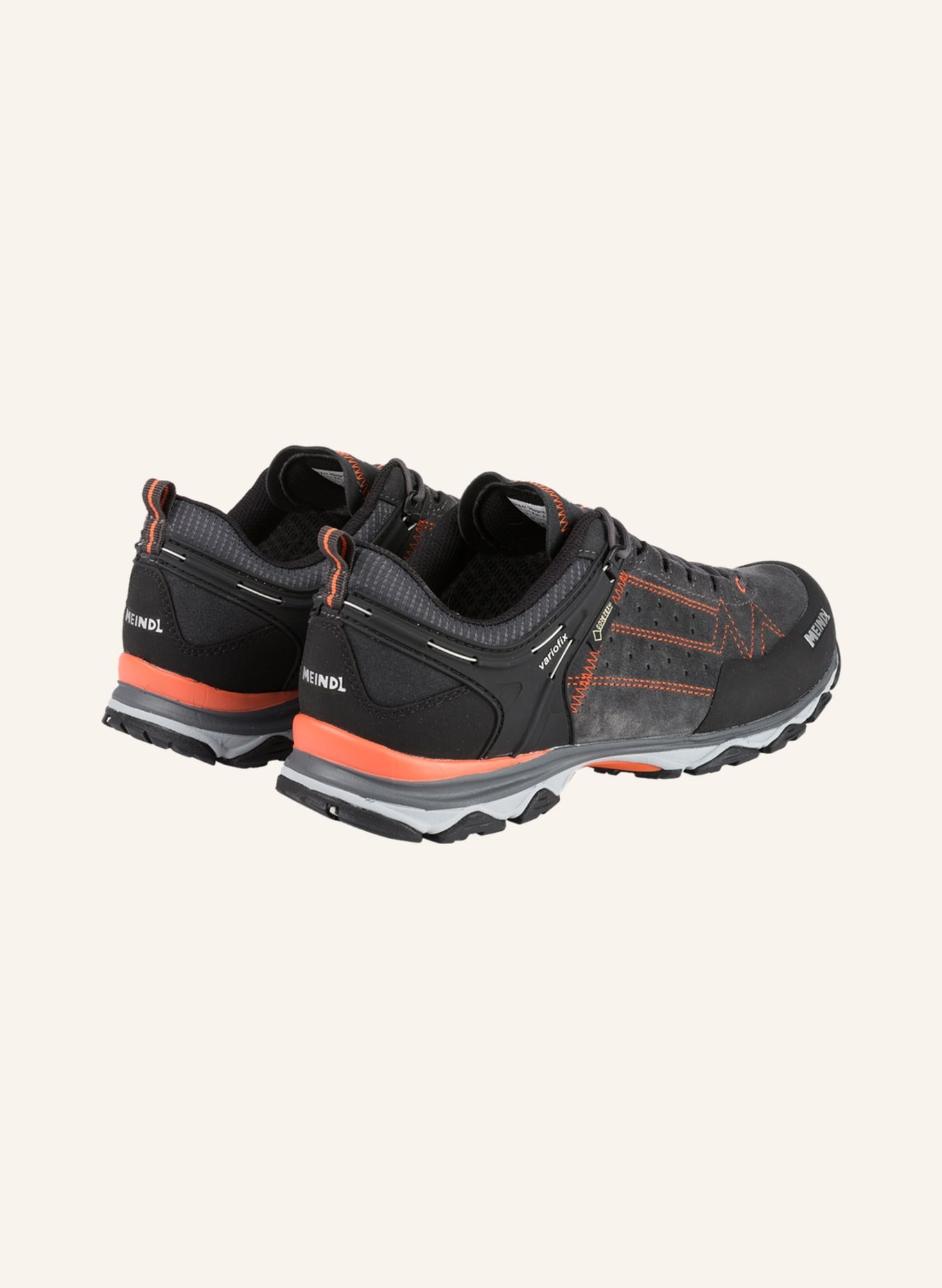 MEINDL Outdoor shoes ONTARIO GTX, Color: GRAY/ BLACK/ ORANGE (Image 2)