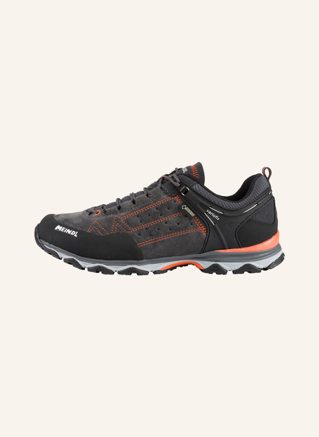 MEINDL Outdoor-Schuhe ONTARIO GTX, Farbe: GRAU/ SCHWARZ/ ORANGE (Bild 4)