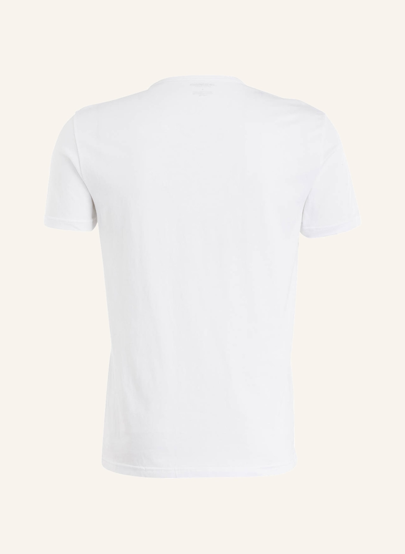 EMPORIO ARMANI 2-pack V-neck shirts, Color: WHITE (Image 2)