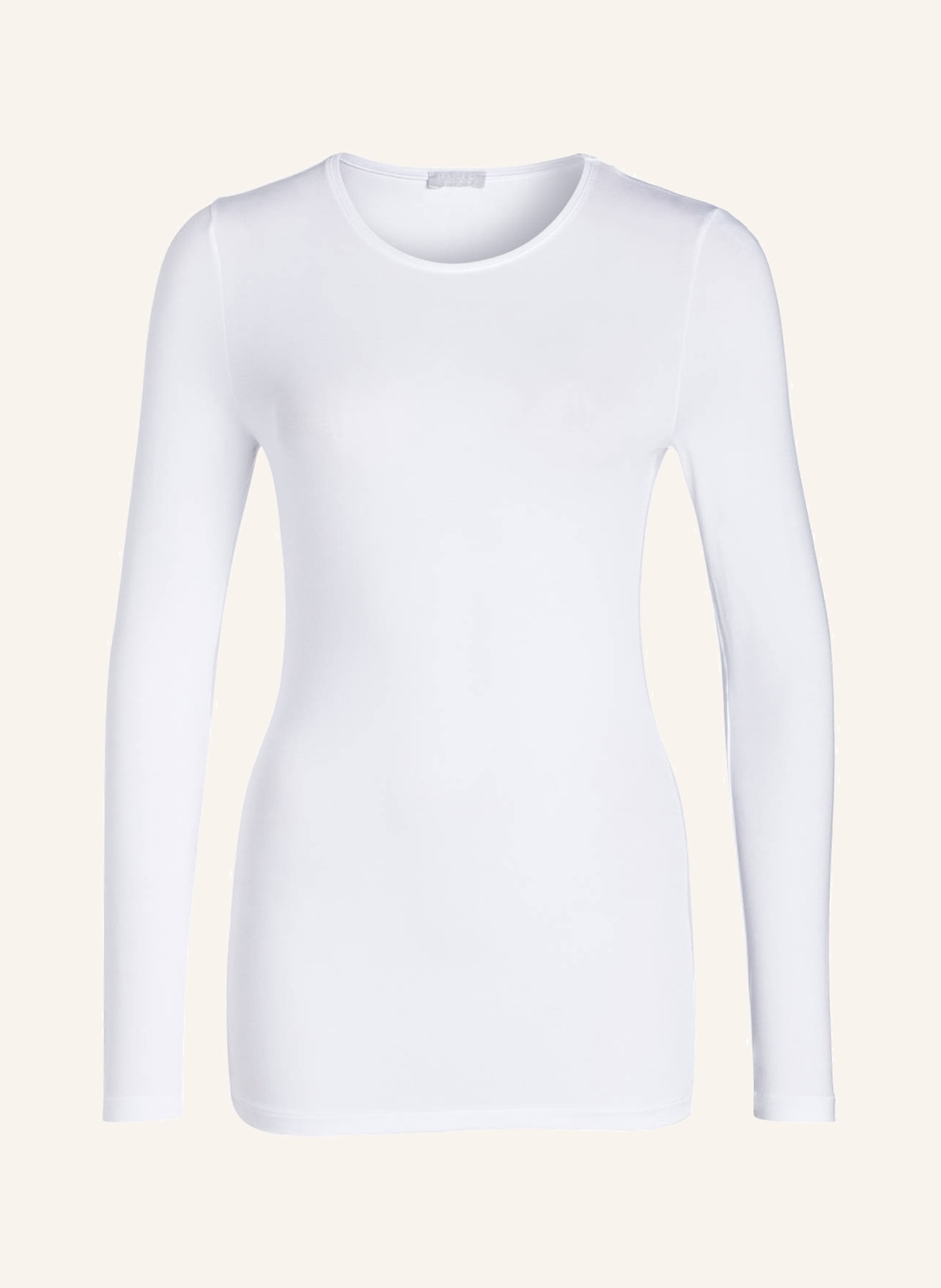 HANRO Long sleeve shirt SOFT TOUCH, Color: WHITE (Image 1)