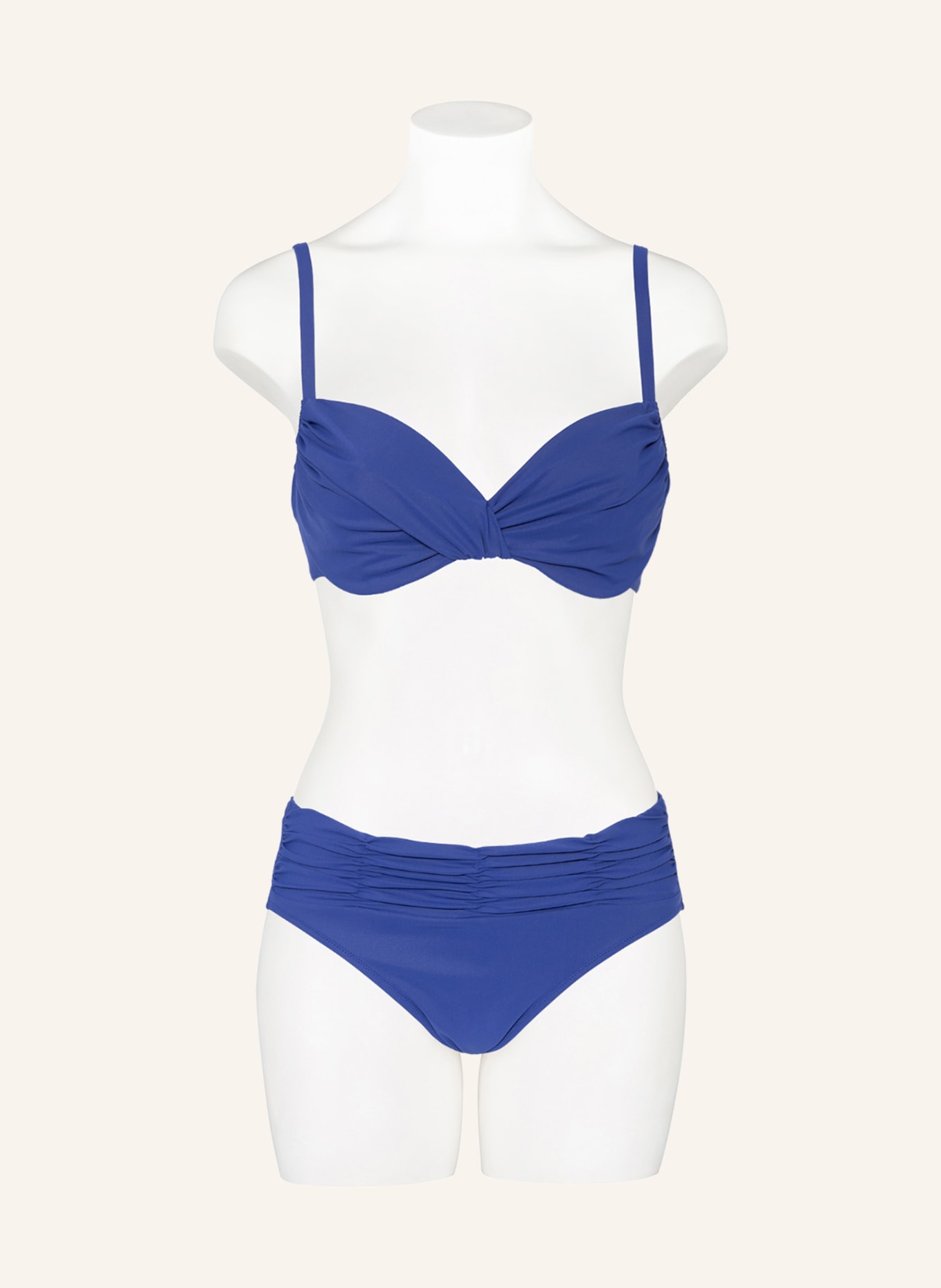 MARYAN MEHLHORN Basic-Bikini-Hose SOLIDS mit UV-Schutz, Farbe: BLAU (Bild 2)