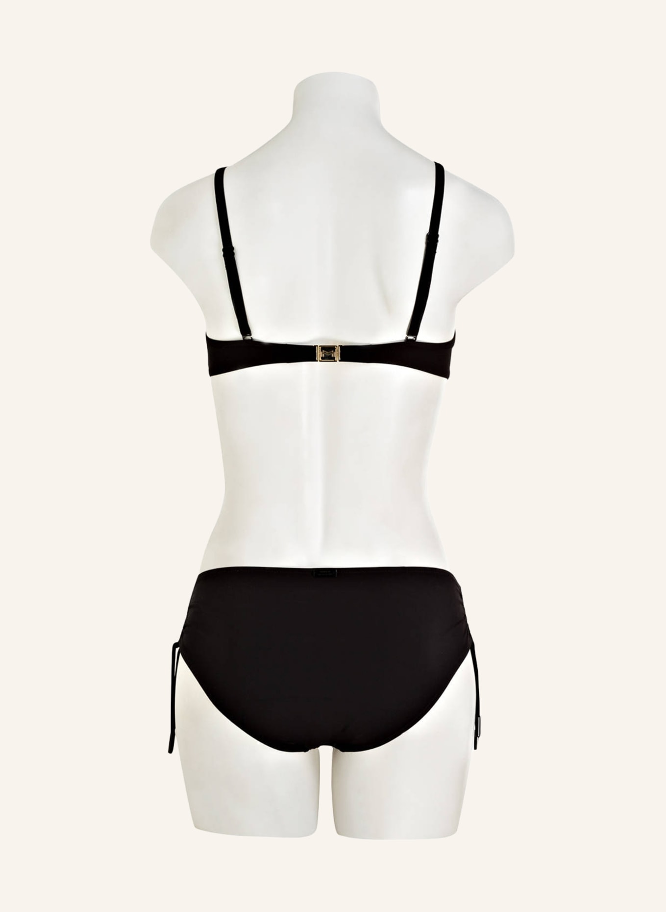 MARYAN MEHLHORN Bügel-Bikini-Top SOLIDS mit UV-Schutz, Farbe: SCHWARZ (Bild 3)