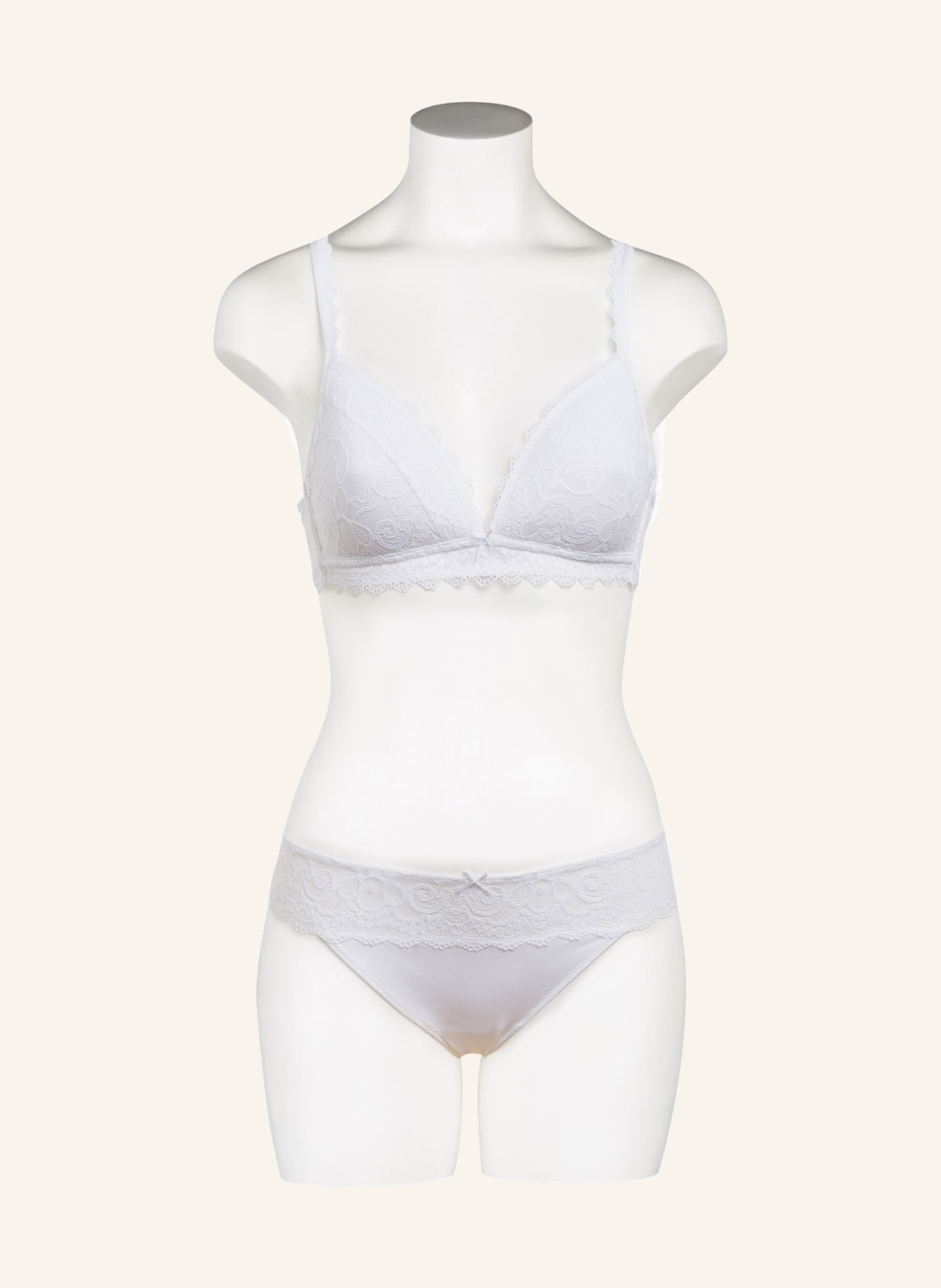 mey Triangle bra series AMOROUS, Color: WHITE (Image 2)