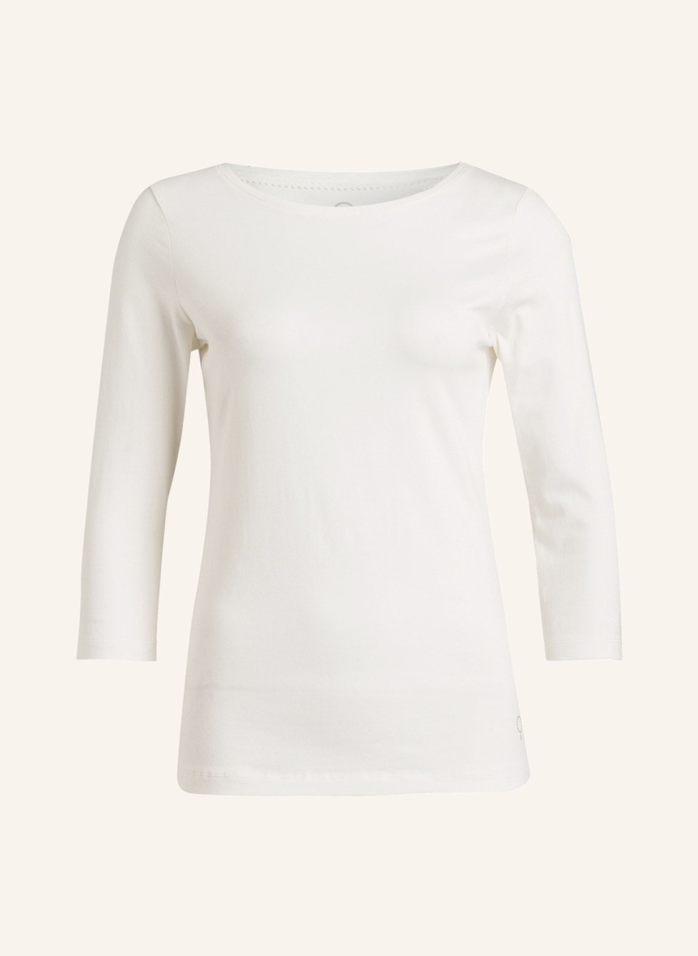 BOVIVA Shirt mit 3/4-Arm, Farbe: CREME (Bild 1)
