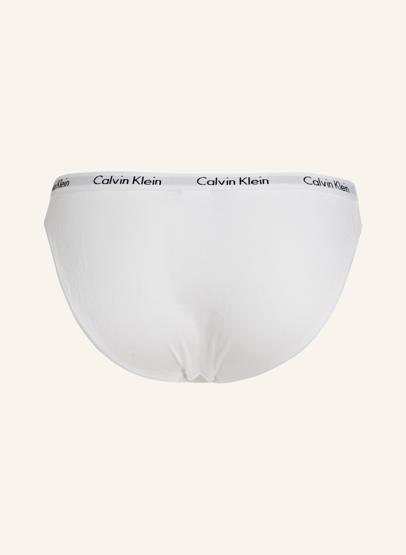 Calvin Klein Figi CAROUSEL, 3 szt. w opakowaniu, Kolor: CZARNY/ BIAŁY (Obrazek 2)