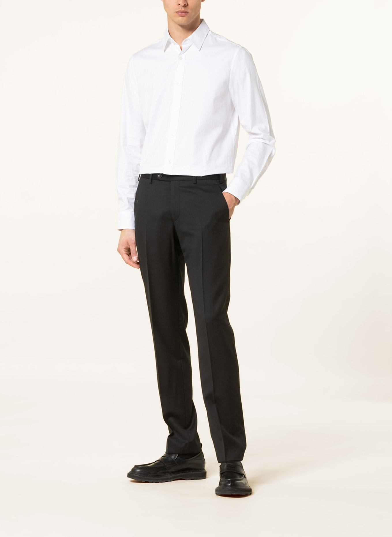 DIGEL Anzughose PER Regular Fit, Farbe: 10 SCHWARZ (Bild 3)
