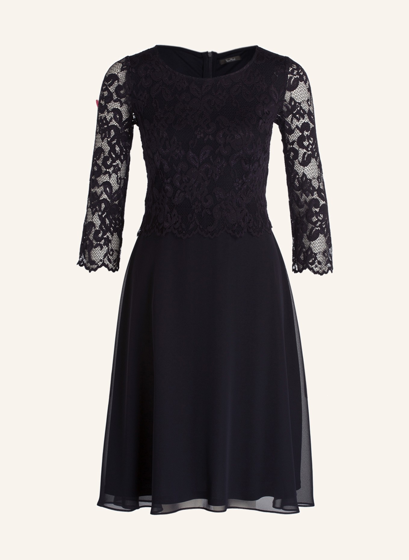 Vera Mont Cocktail dress with 3/4 sleeves, Color: DARK BLUE (Image 1)