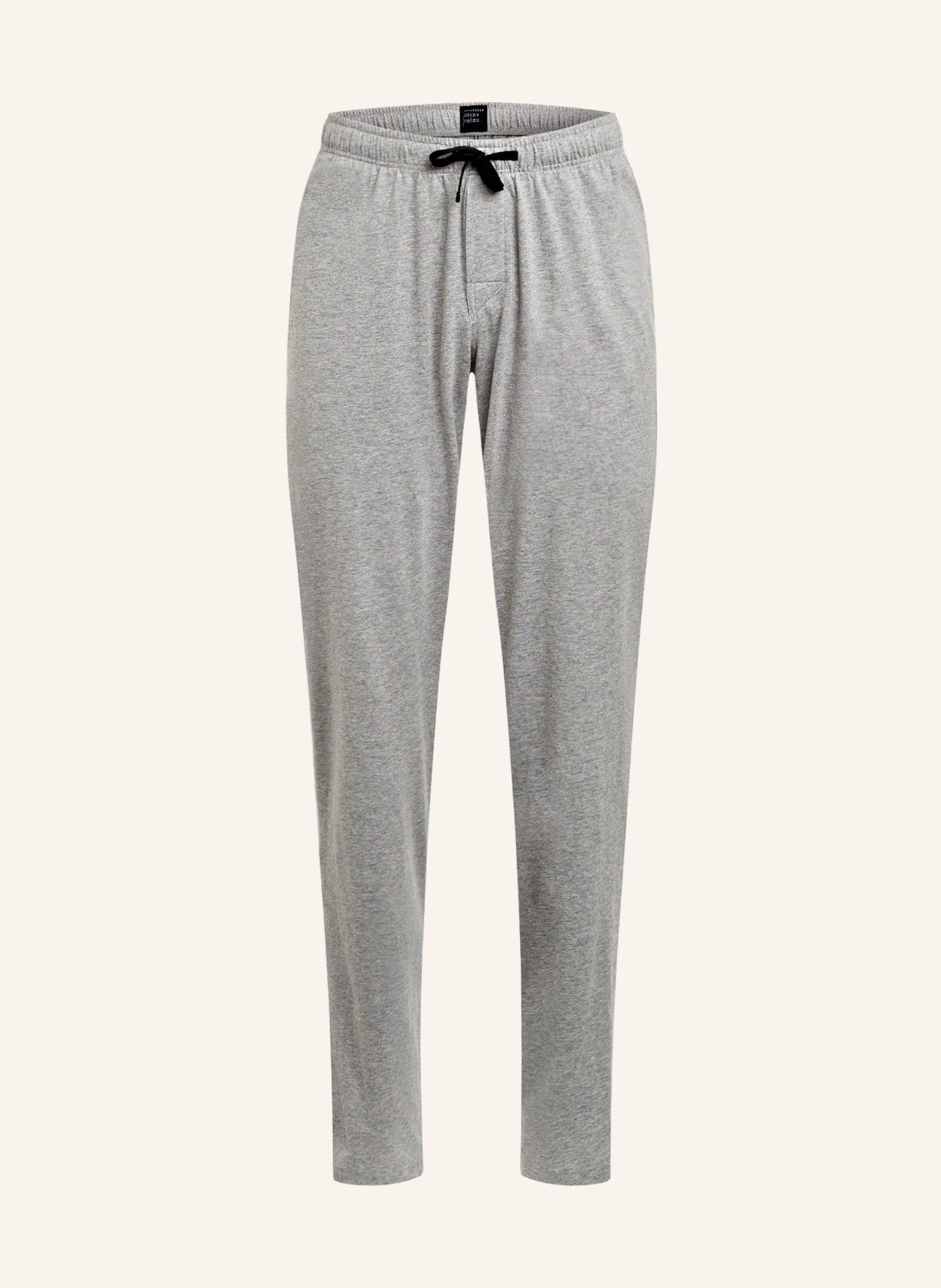 SCHIESSER Pajama pants MIX+RELAX, Color: GRAY MÉLANGE (Image 1)