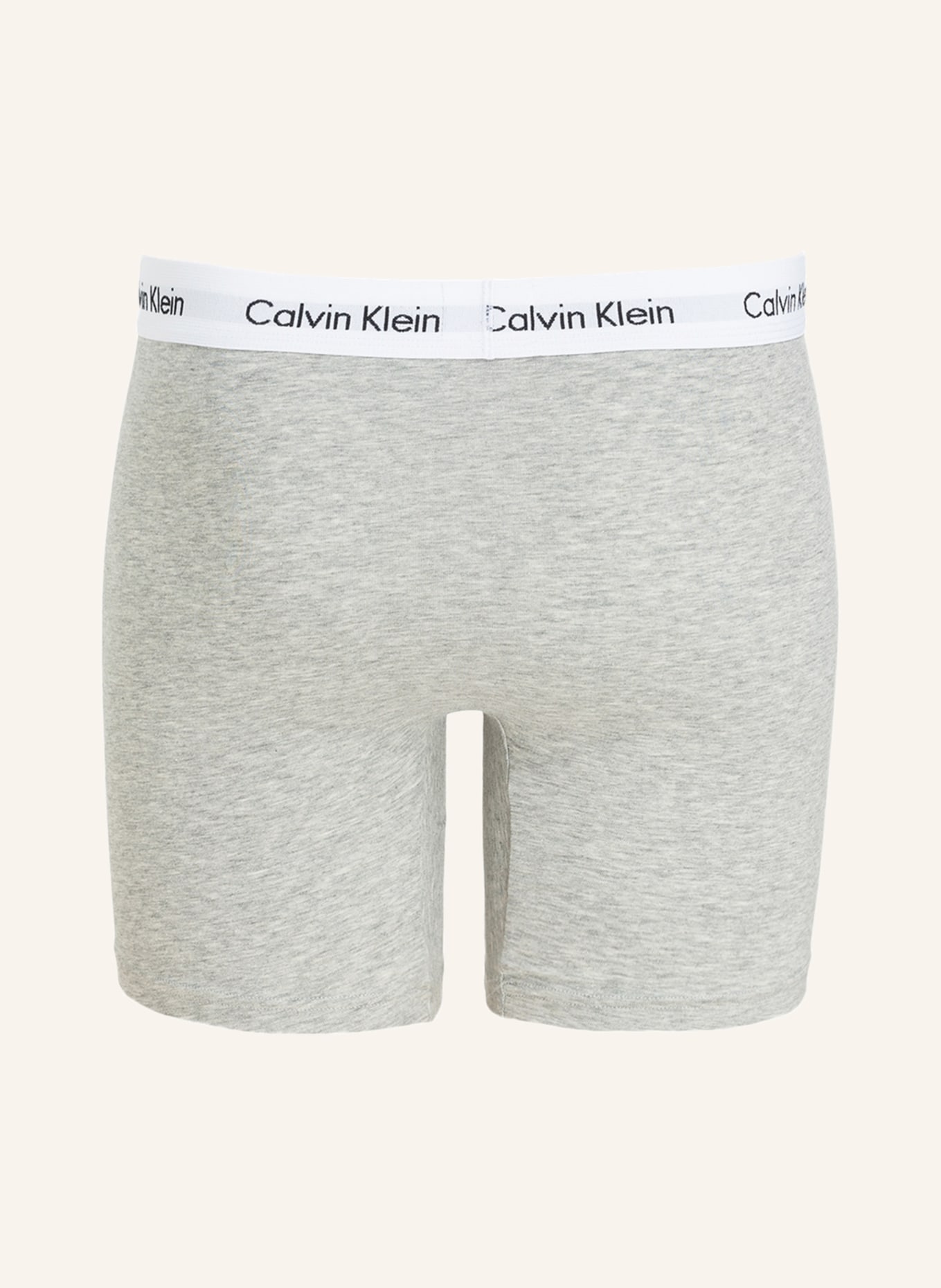 Calvin Klein 3er-Pack Boxershorts COTTON STRETCH, Farbe: SCHWARZ/ WEISS/ GRAU MELIERT (Bild 2)
